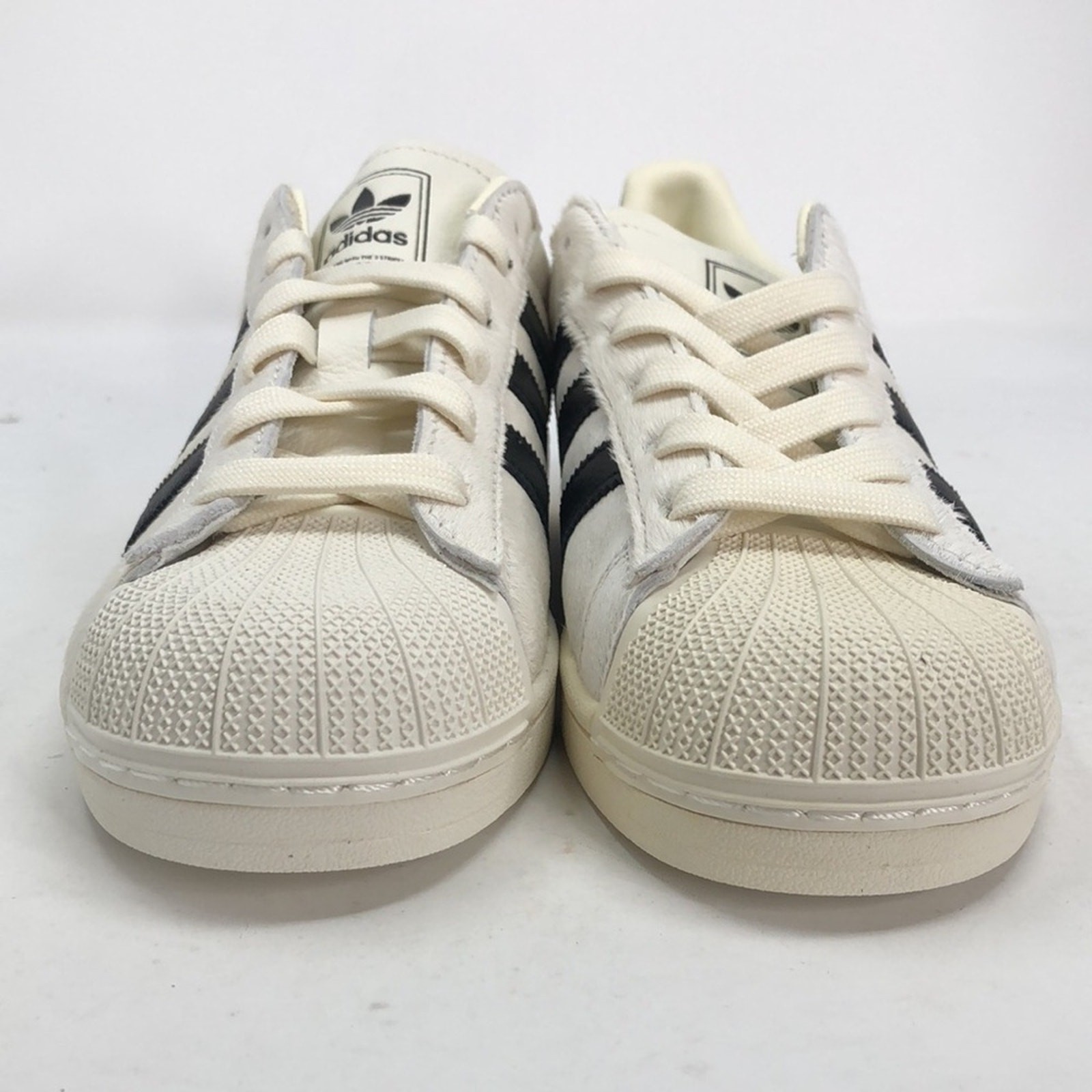 Adidas Women’s Superstar 2 II Pony Hair Off White JQ7418 Sneakers – Size 7.5