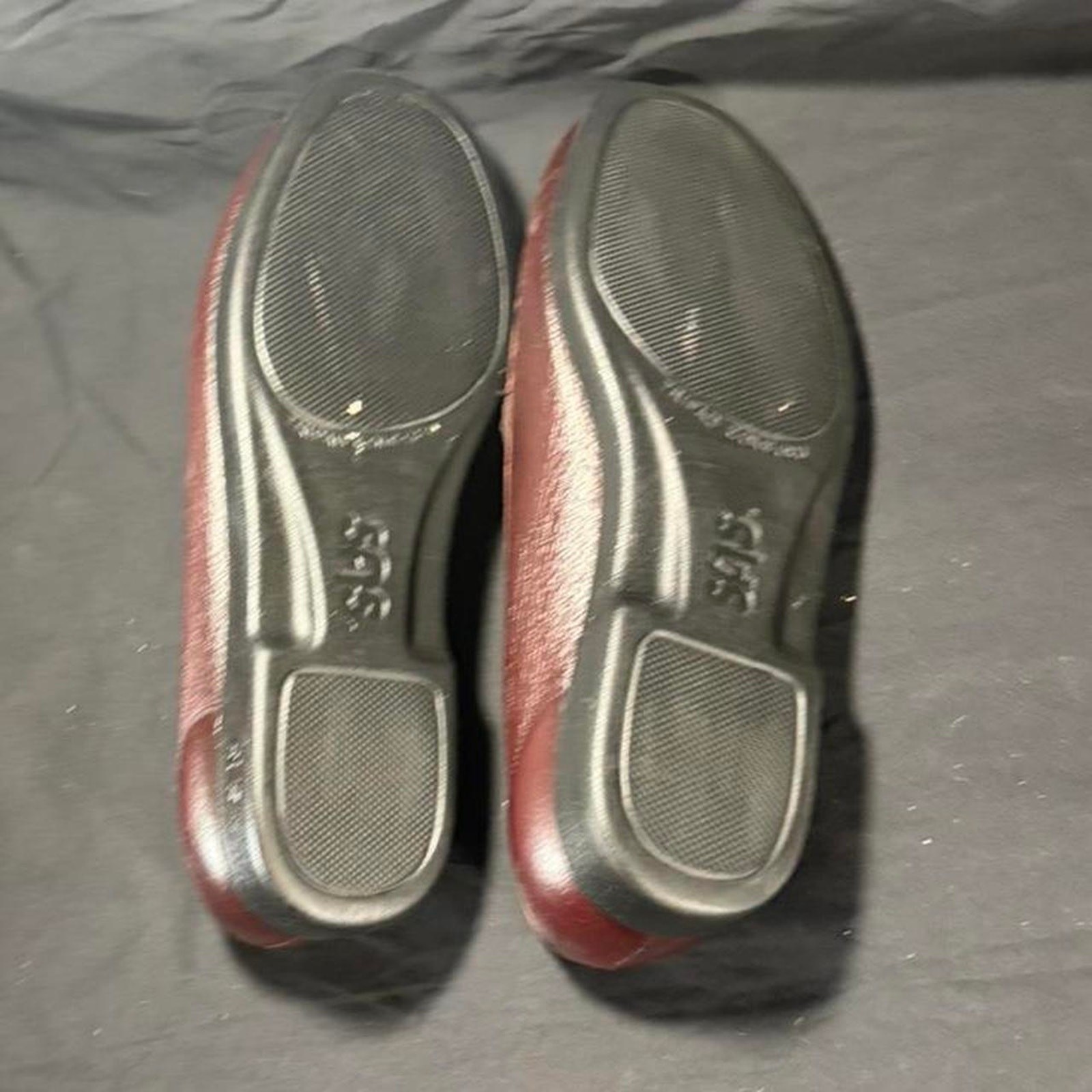 🚨 SAS Women’s Leather Brown Moccasin Loafers Comfort Shoes Size 10 W 👞