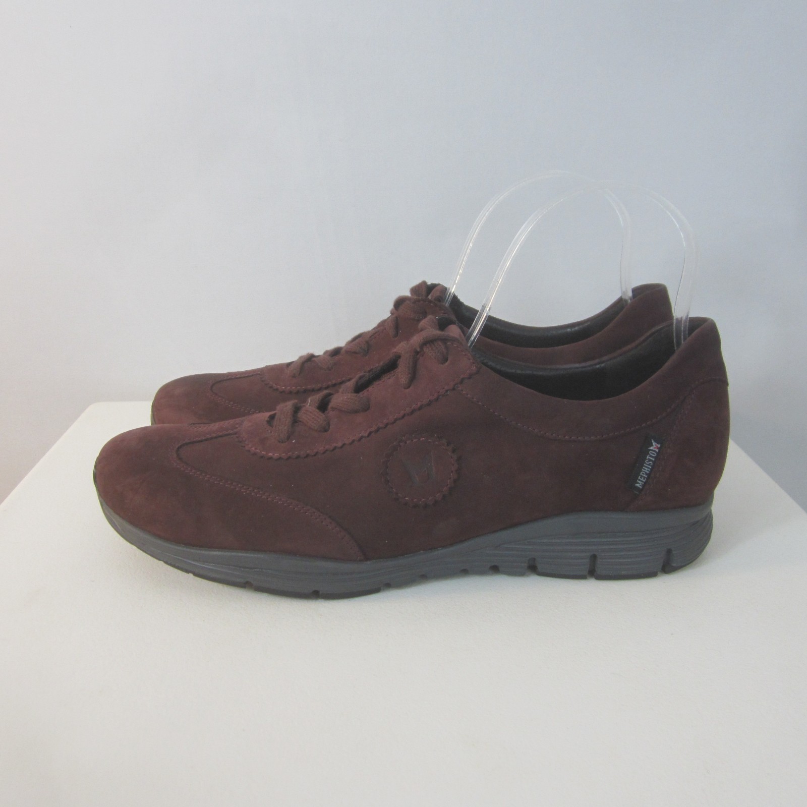 Mephisto Women 10 Burgundy Wine Purple Red Suede Comfort Shoes Shoes Sneakers