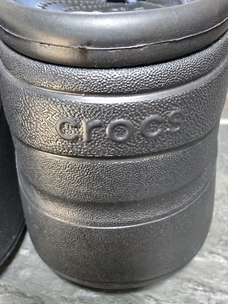 Crocs Siren Clog Mule Croslite Platform UNISEX 208547-001 BLK (Size M10/W12) NWT