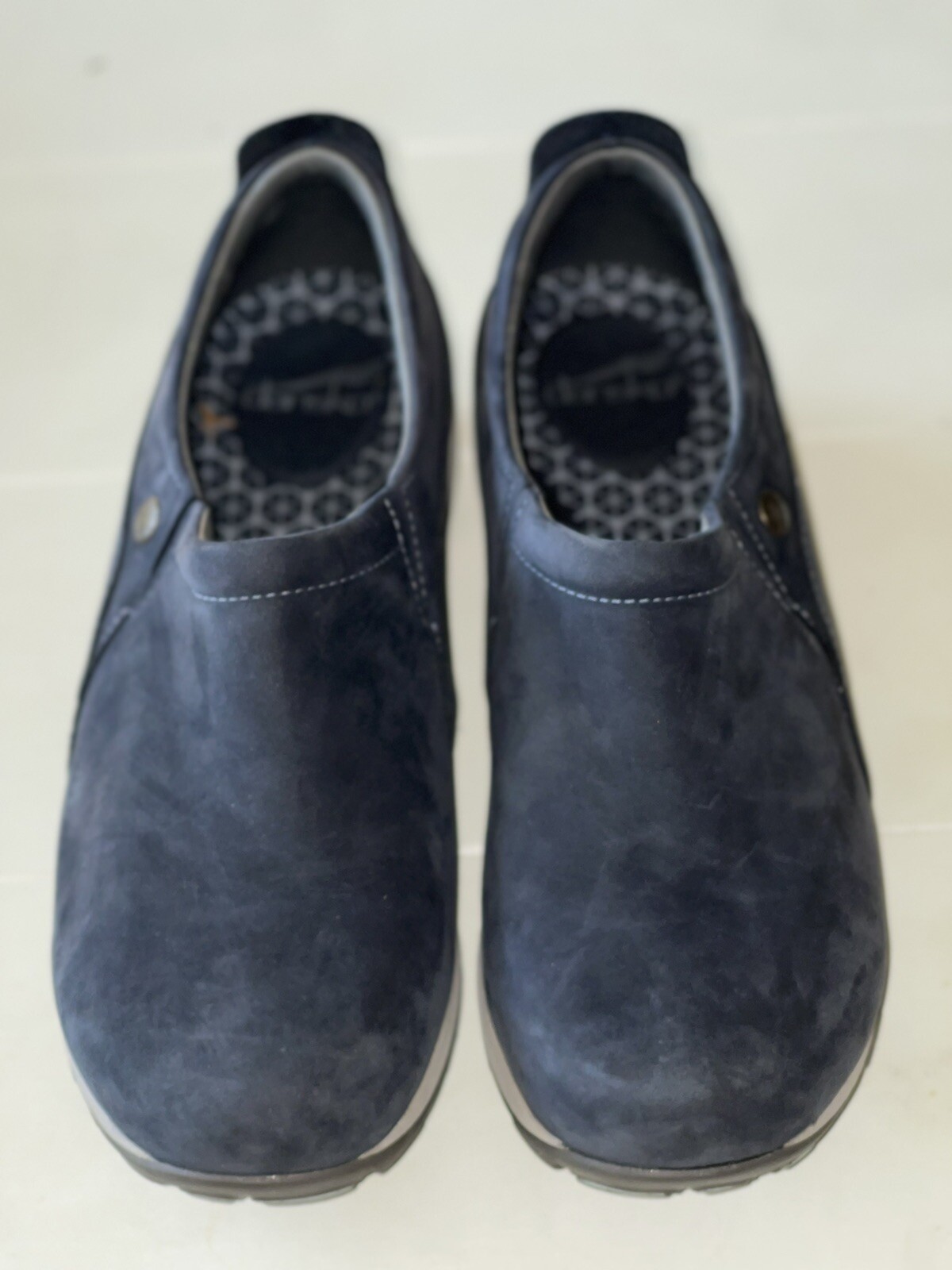 Dansko Patti Women’s Casual Shoes, Navy Milled Nubuck, W40