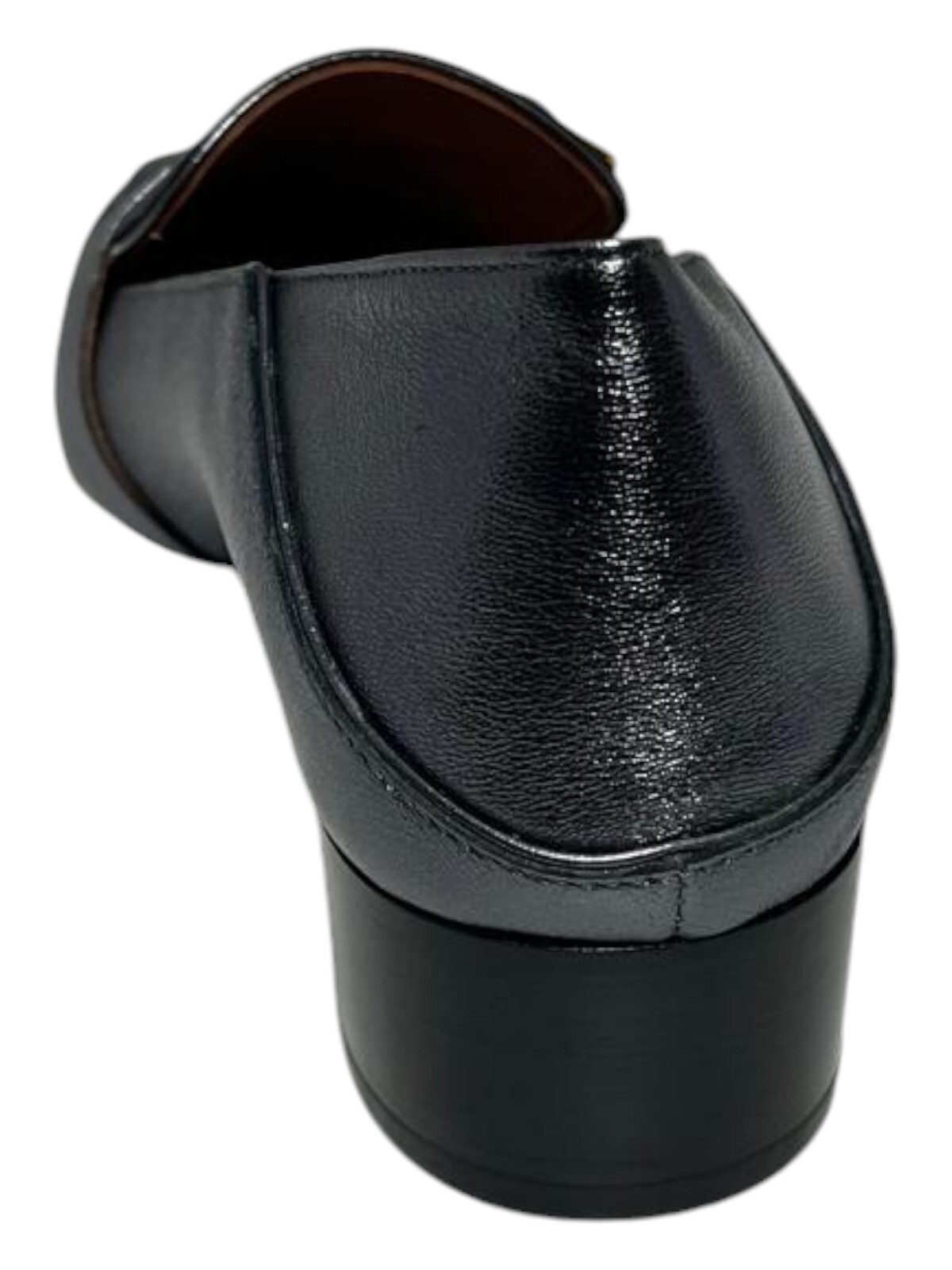 Bally Janelle 6217720 Ladies Metal Gray Loafers Leather MSRP $870
