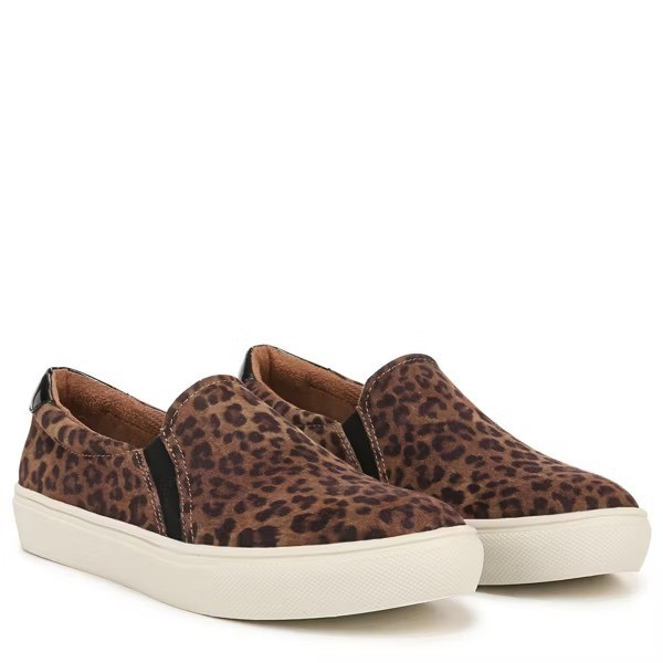 Dr Scholls Nova Women Brown Black Platform Slip Ons Size 7M New Box