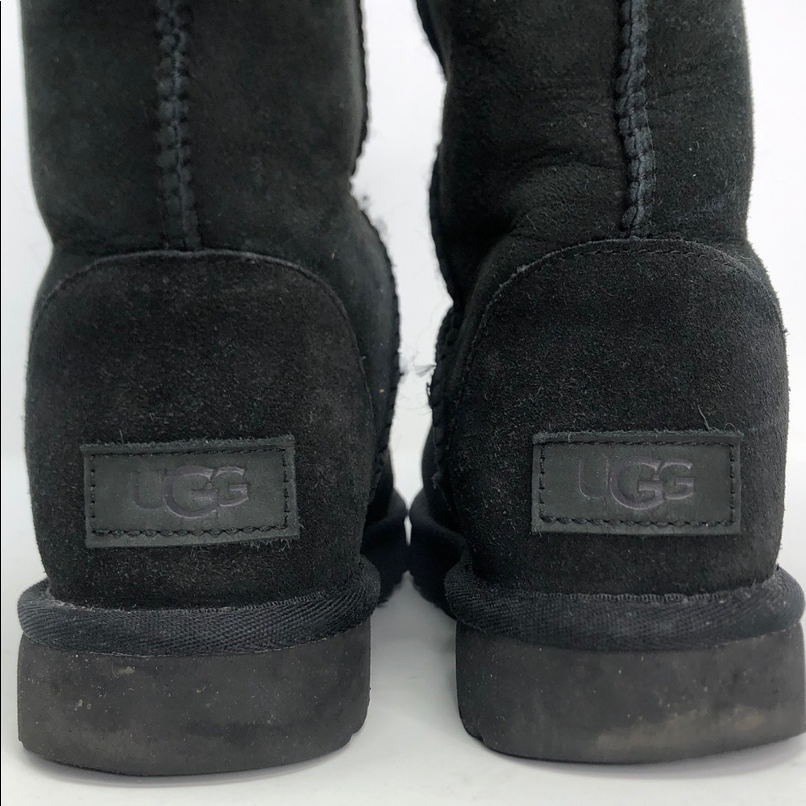 UGG Classic Tall II Black Suede Women’s Boots – Size 6