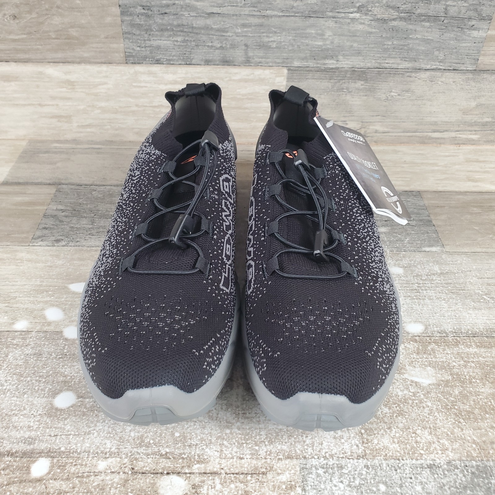 Lowa Fusion LO Womens Shoes Sz 10 Anthracite Melone Lace-Up Round Toe Low Top