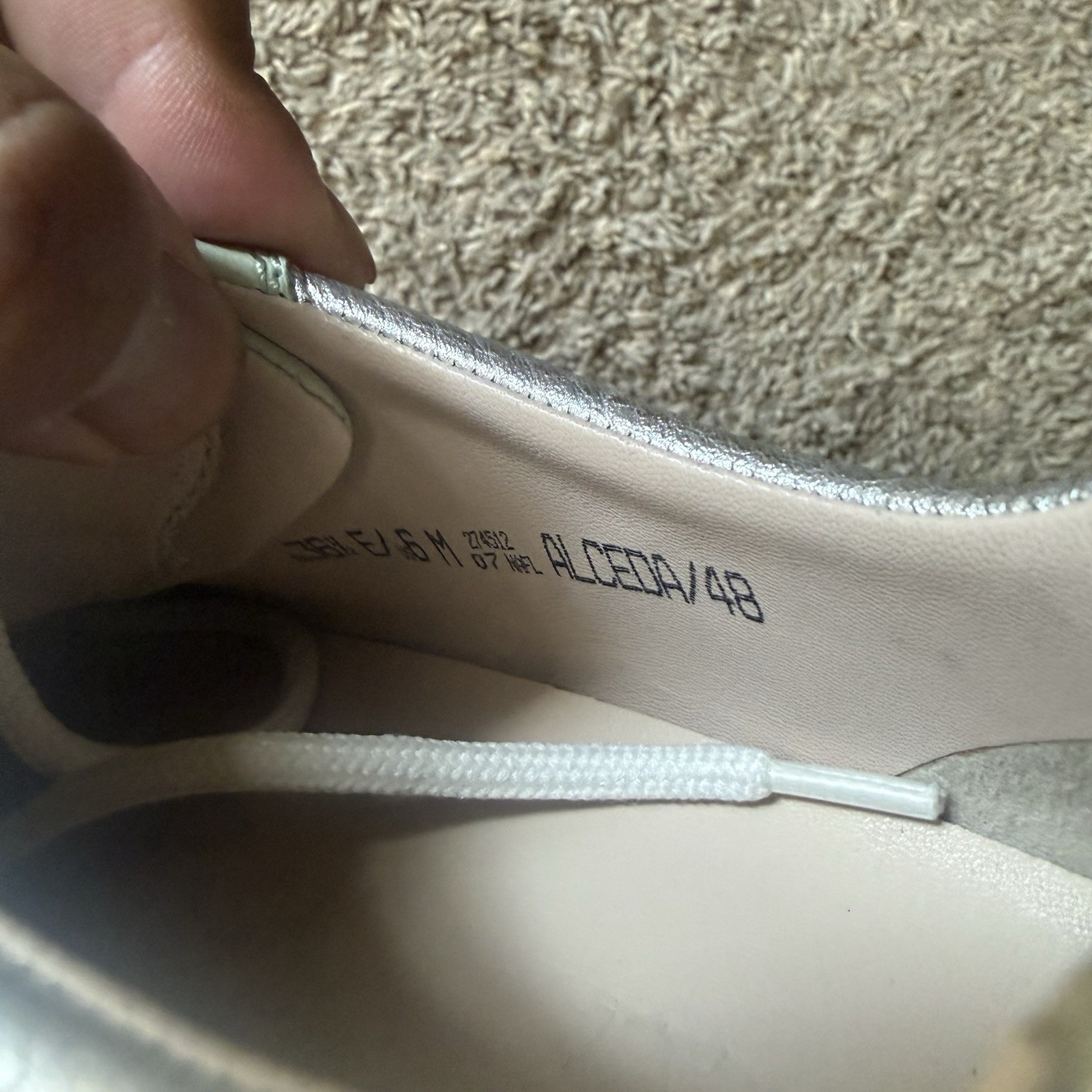 Bally Alceda Women’s Size 6 Casual Leather Shoes Lace Up Low Top Comfort