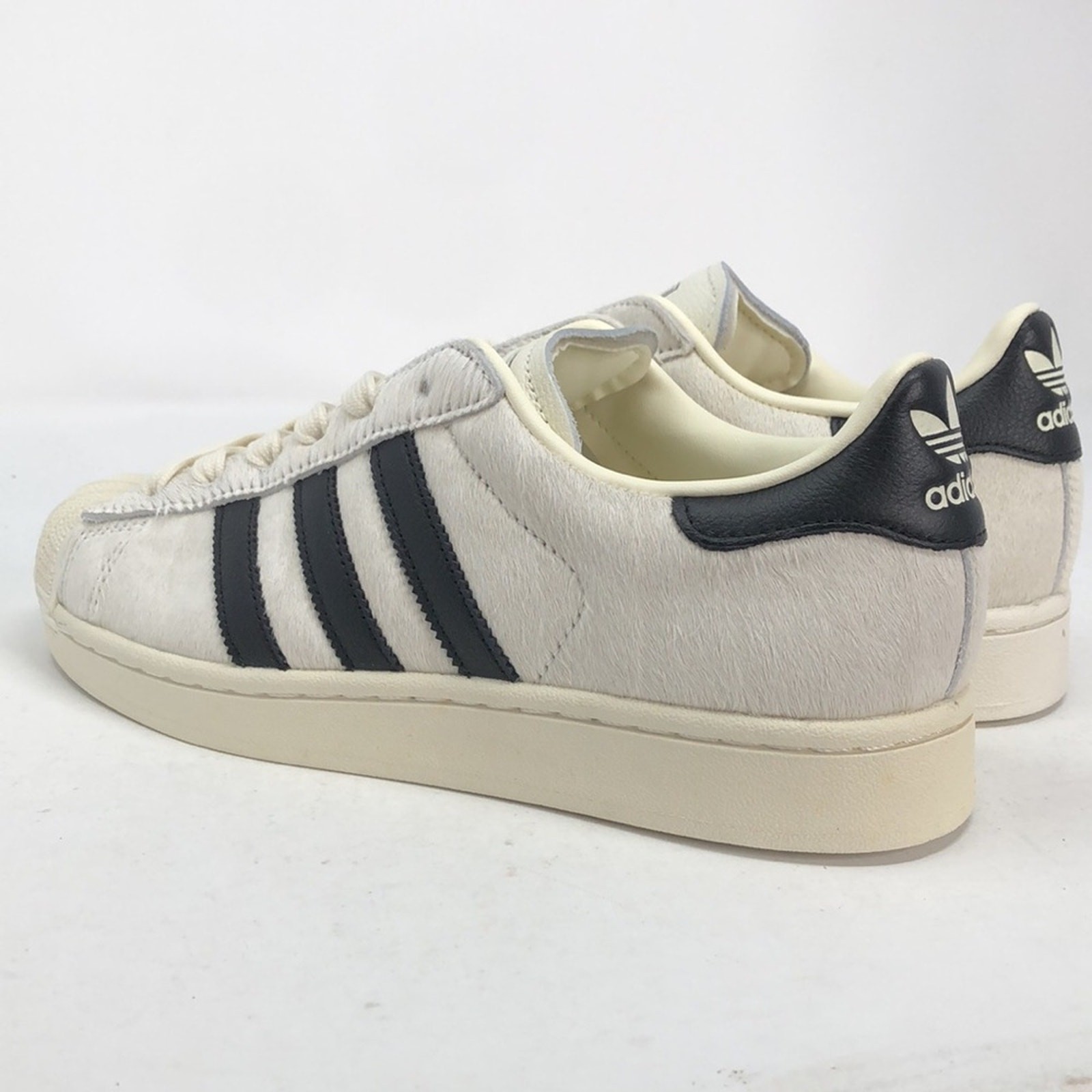 Adidas Women’s Superstar 2 II Pony Hair Off White JQ7418 Sneakers – Size 7.5