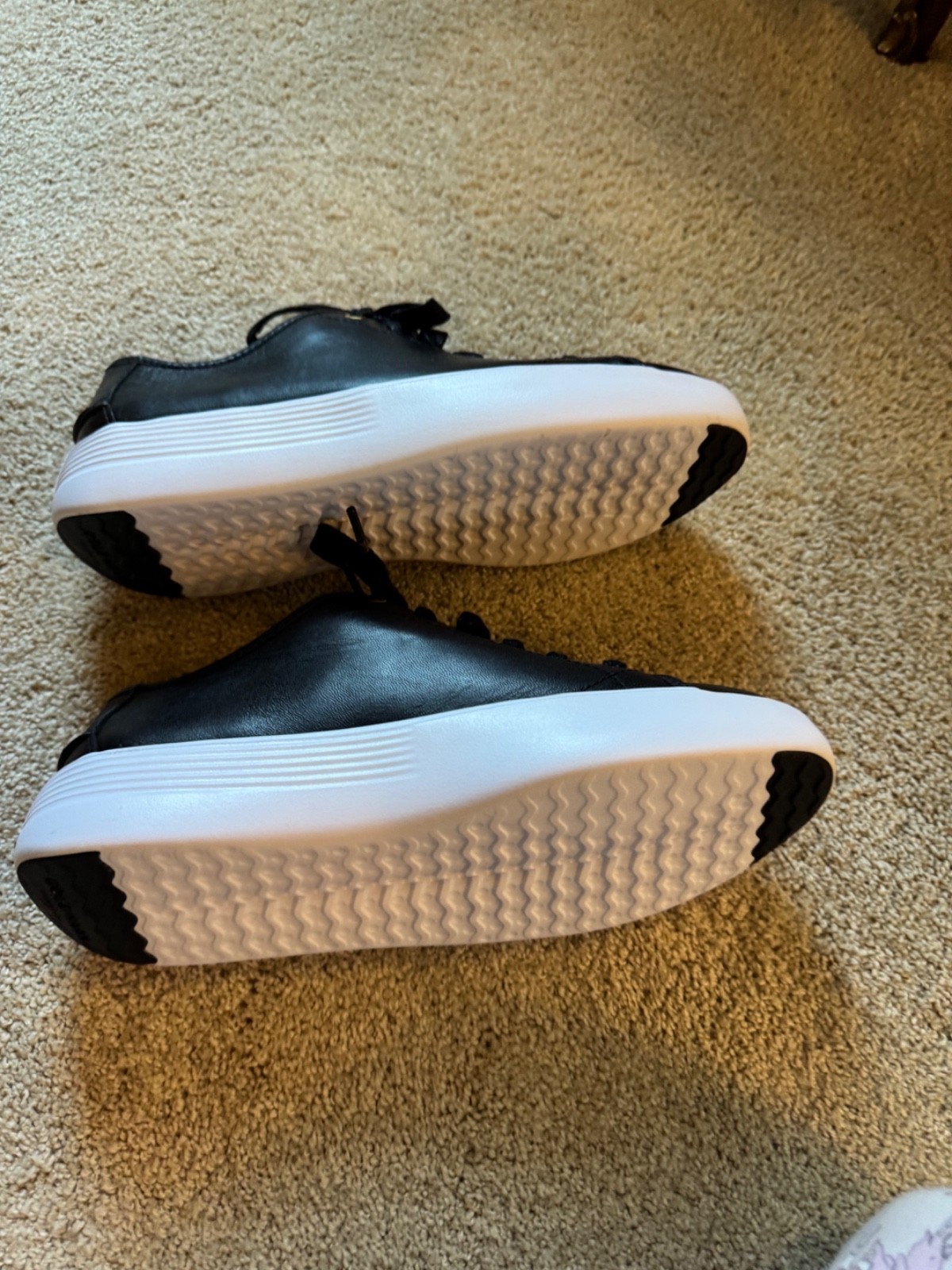 Cole Haan Black Leather Sneakers Size 6