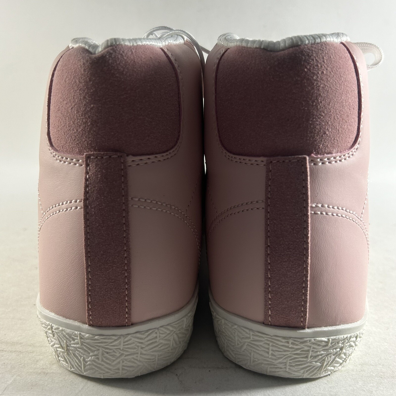 Hurley High Top Shoes Lace Up Sneakers Pink Size 8 M