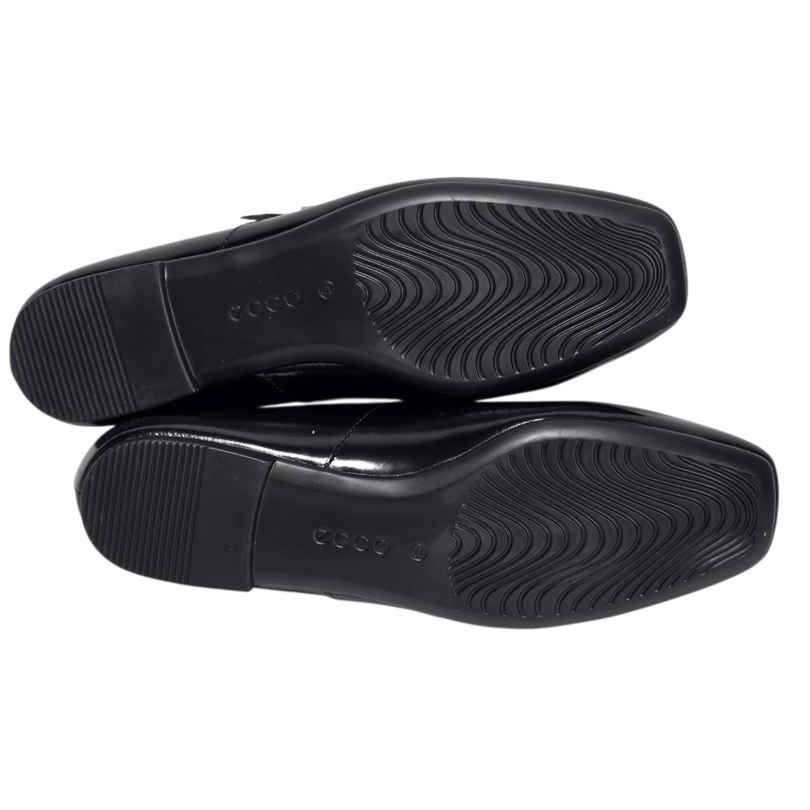 New ECCO Margot Women’s 10-10.5 EU 41 Black Leather Mary Jane Flats