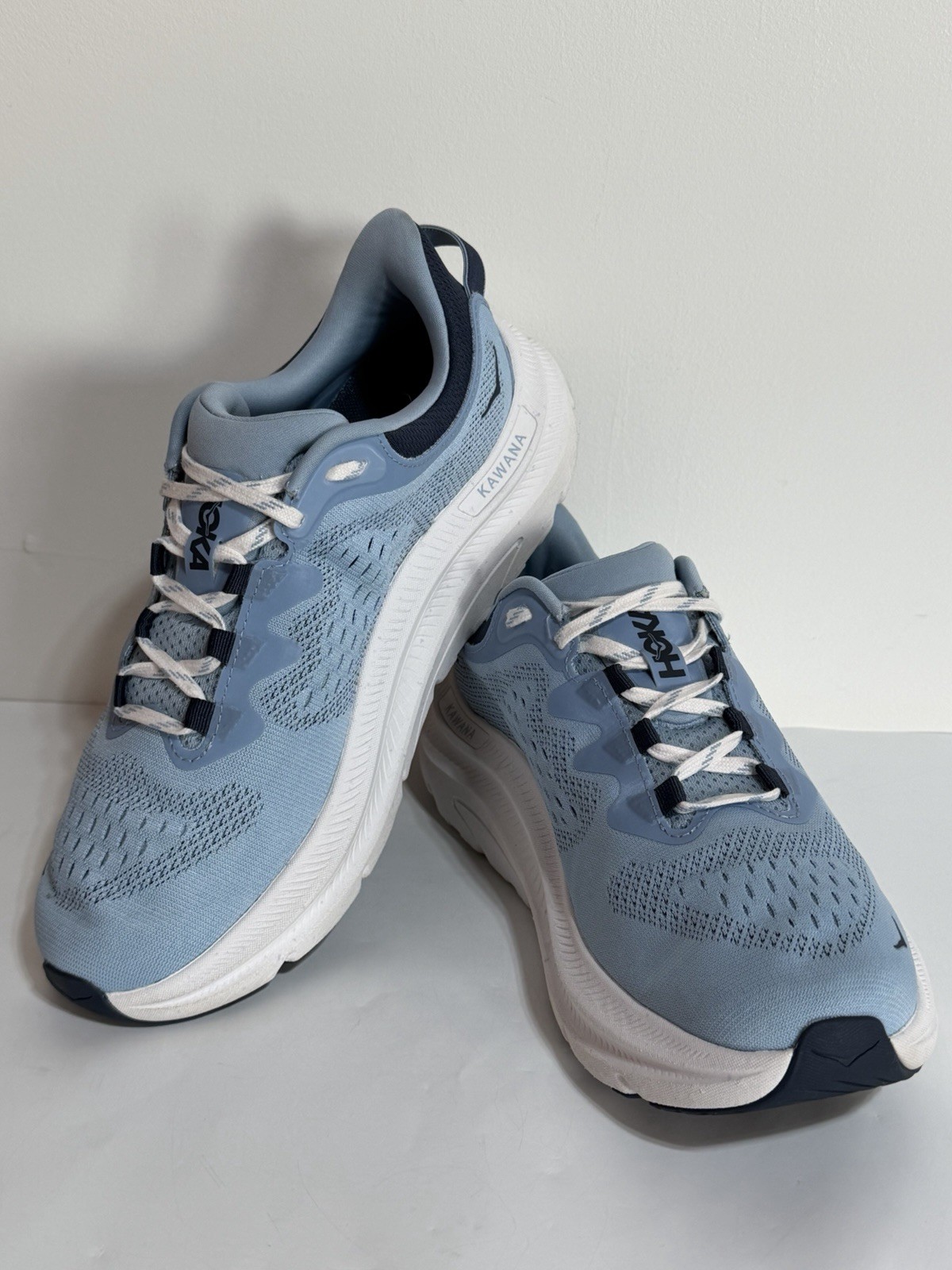 Hoka One One Kawana 2 Drizzle Blue White Sneakers Women’s 9.5B Shoes 1147913