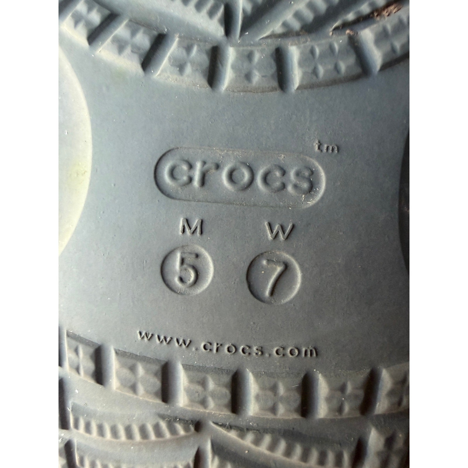 Crocs Disney Mickey & Friends Classic Slide Sandals Gray M5 W7