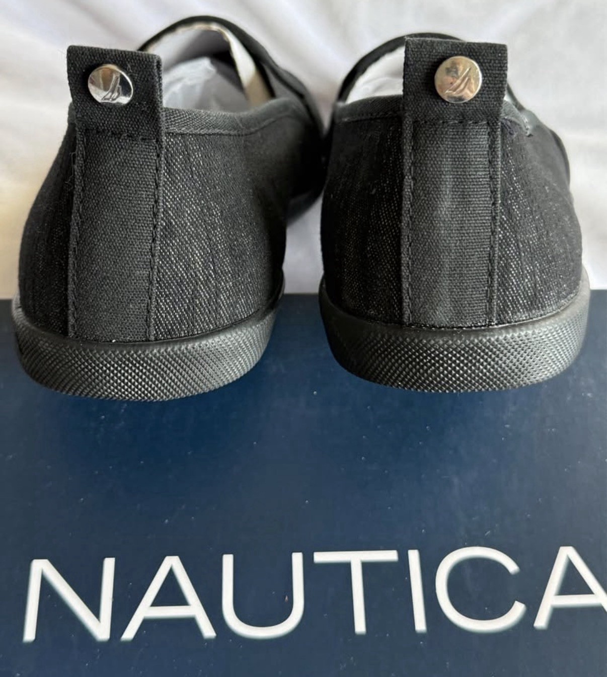 NIB Women’s Nautica Shoes Sunmast 2 Size 9 Black Heathered