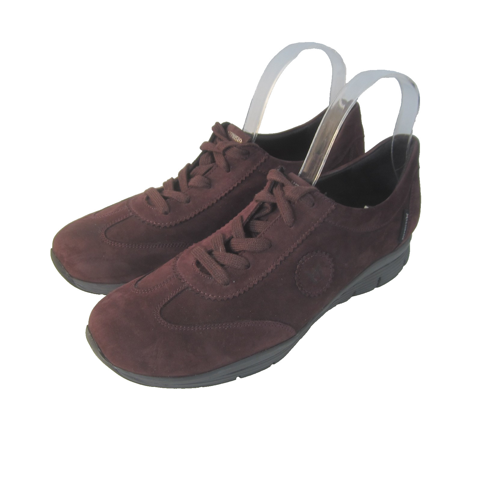 Mephisto Women 10 Burgundy Wine Purple Red Suede Comfort Shoes Shoes Sneakers