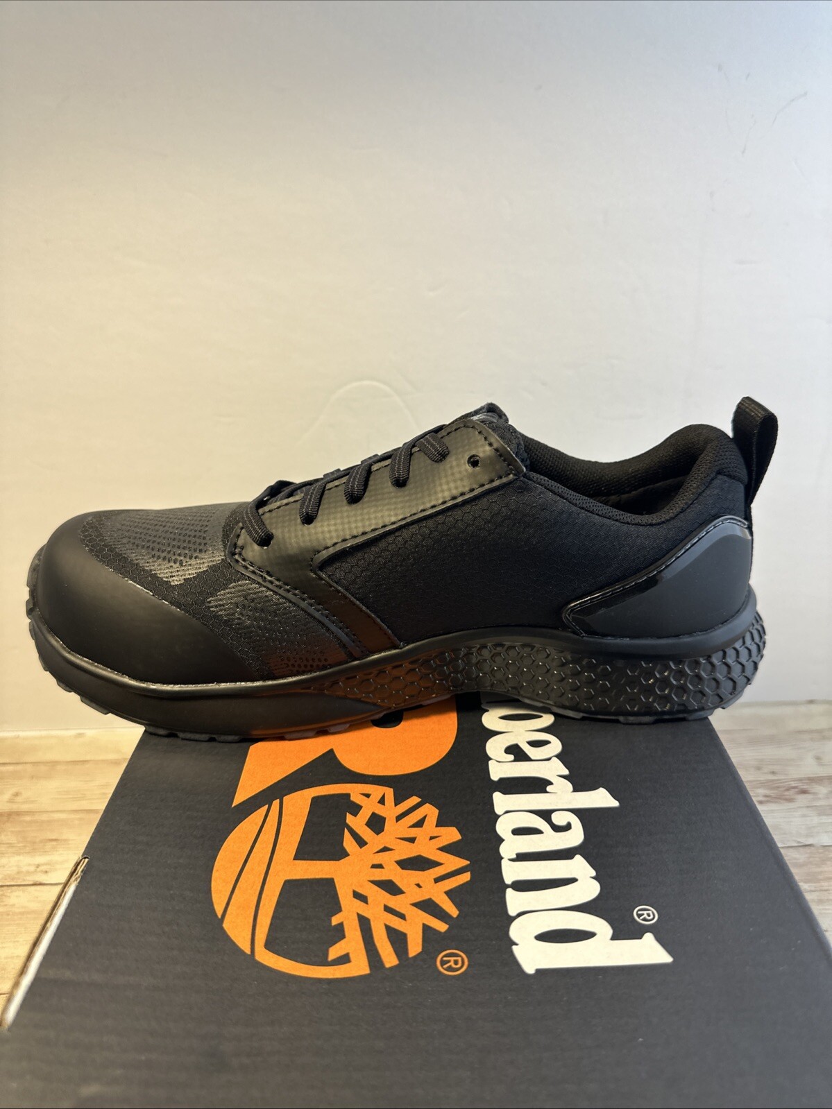 Women’s Timberland PRO Reaxion Composite Safety Toe Black Size 8.5 NIB A21PY