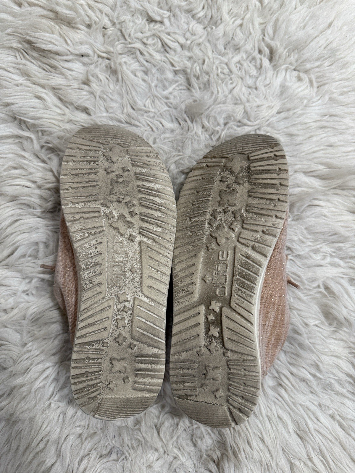 Hey Dude Women’s WENDY Sparkling Rose Gold US Women’s 5 EU 36