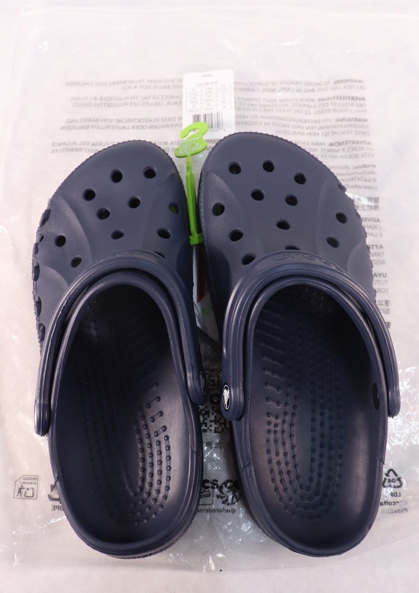 Crocs Adult Baya Clogs, Navy , W9/M7