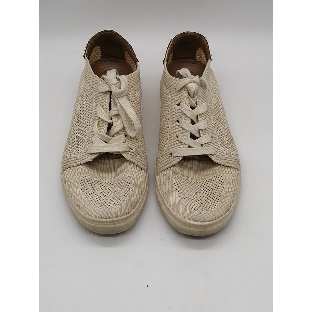 Lucky Brand Sneakers Womens Luika Ivory 9 Knit Mesh Walking Shoes Beach Casual