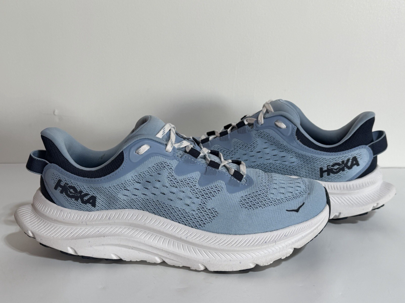Hoka One One Kawana 2 Drizzle Blue White Sneakers Women’s 9.5B Shoes 1147913