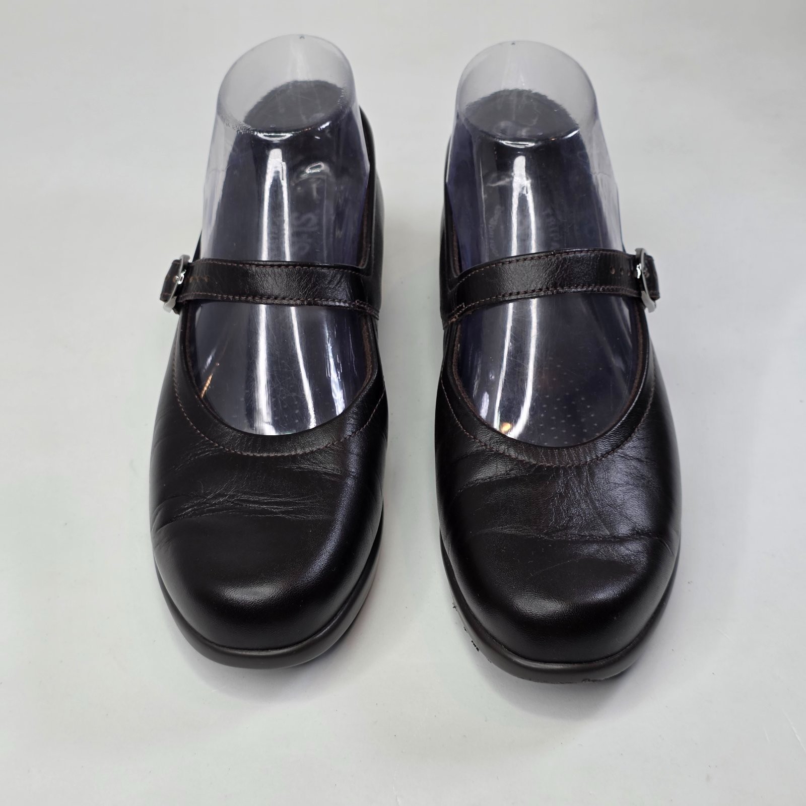 SAS Maria Mary Jane Women’s Shoes Size 6.5 M Dark Brown Leather Tripad USA Made