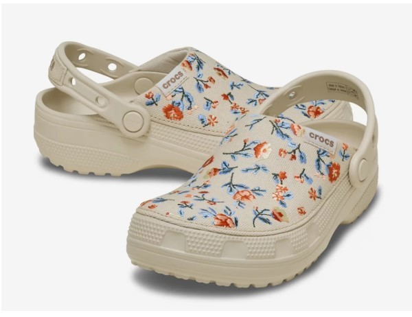 Cross Classic Crafted Floral Clog Women’s Cotton Frappe – Express shipping