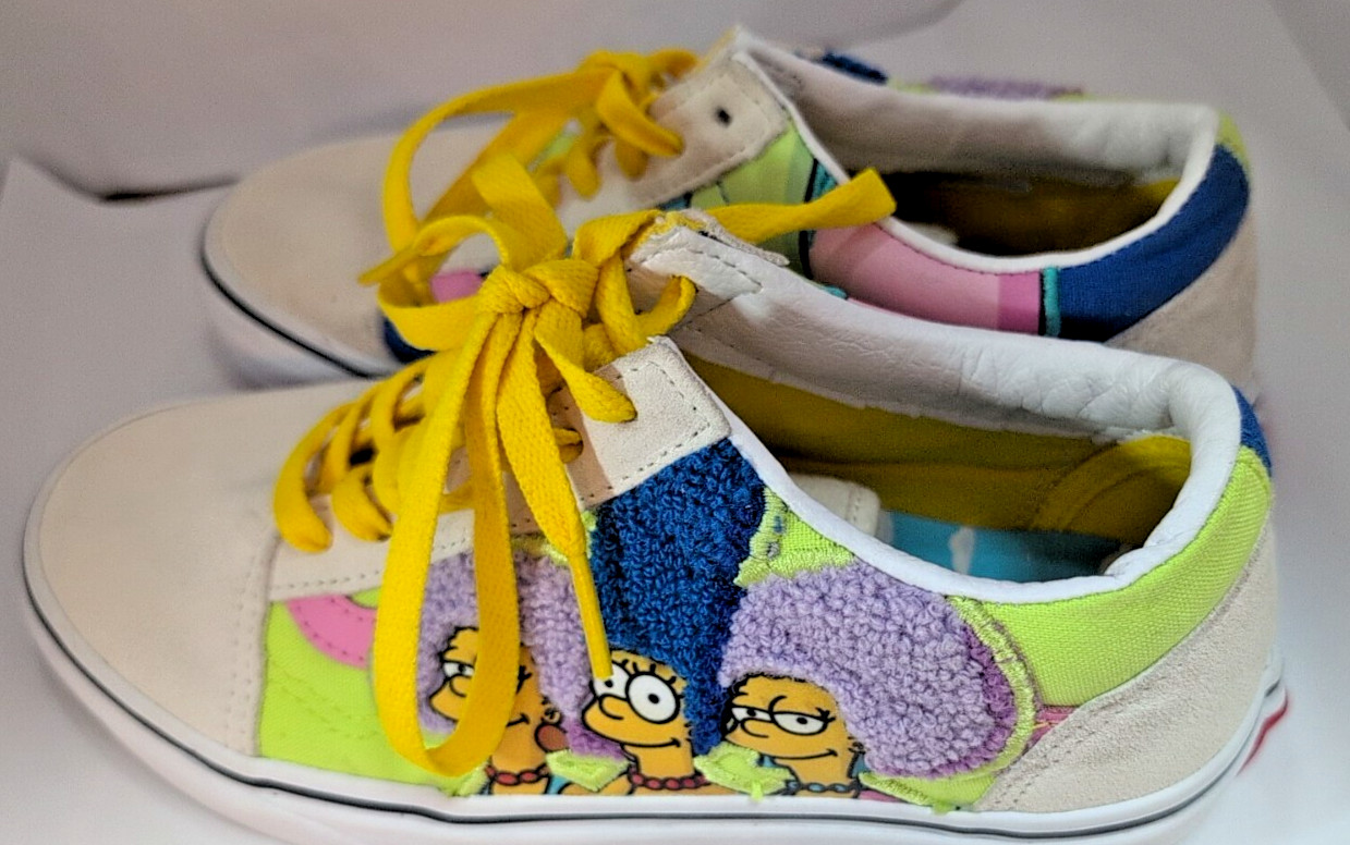 Vans Old Skool The Simpsons ‘Bouvier Sisters’ Shoes Men 5 Women 6.5 721356