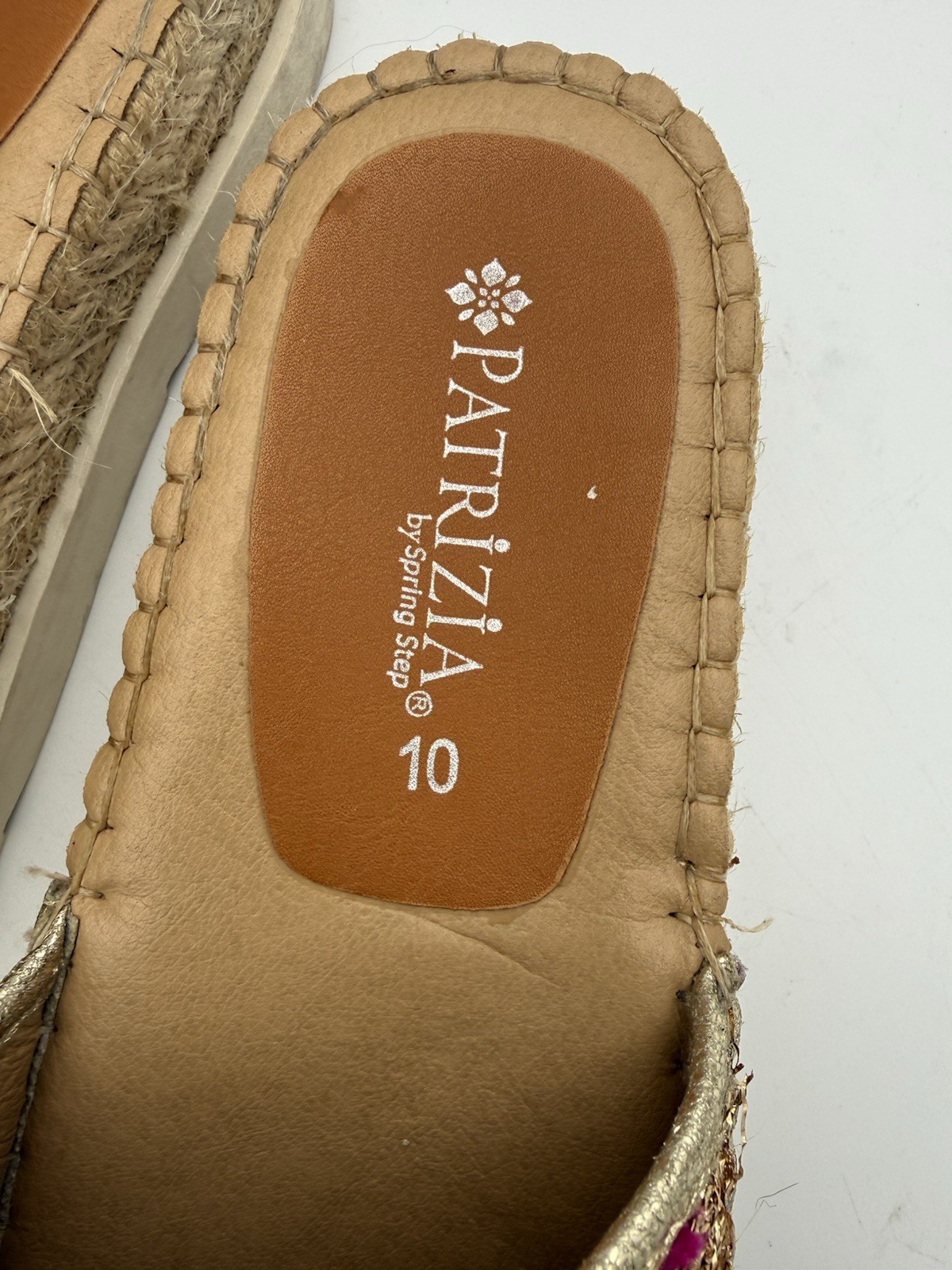 Patrizia By Spring Step Slip-On Embellished Embroidered Colorful Sz 10 FREE SH