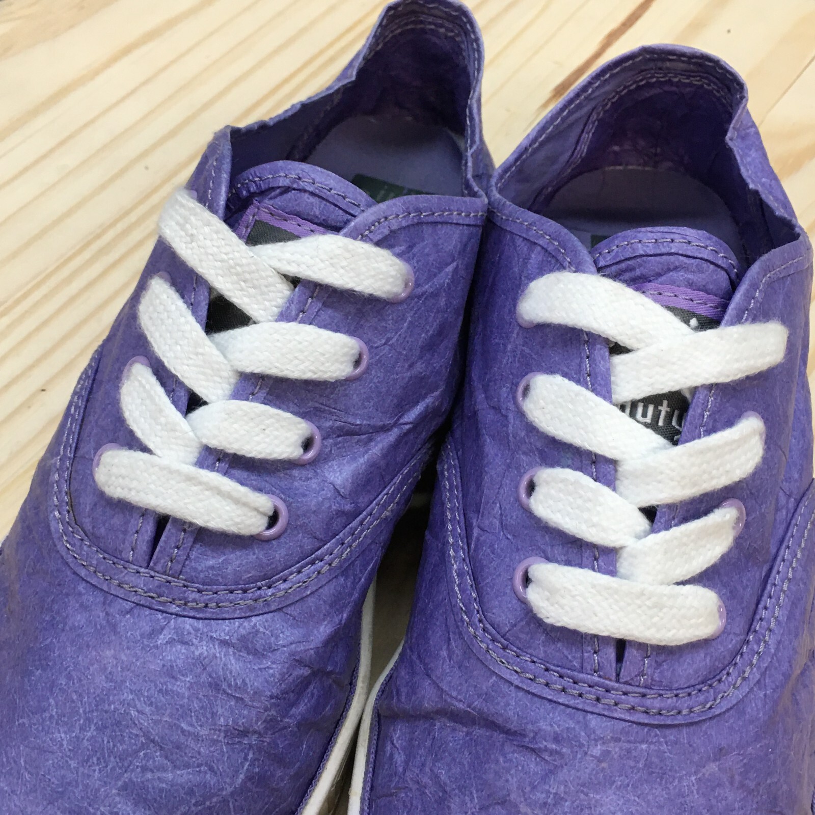 Civic Duty Shoes Womens 9 Walking Sneakers Purple Lace Up Low Top Comfort Casual