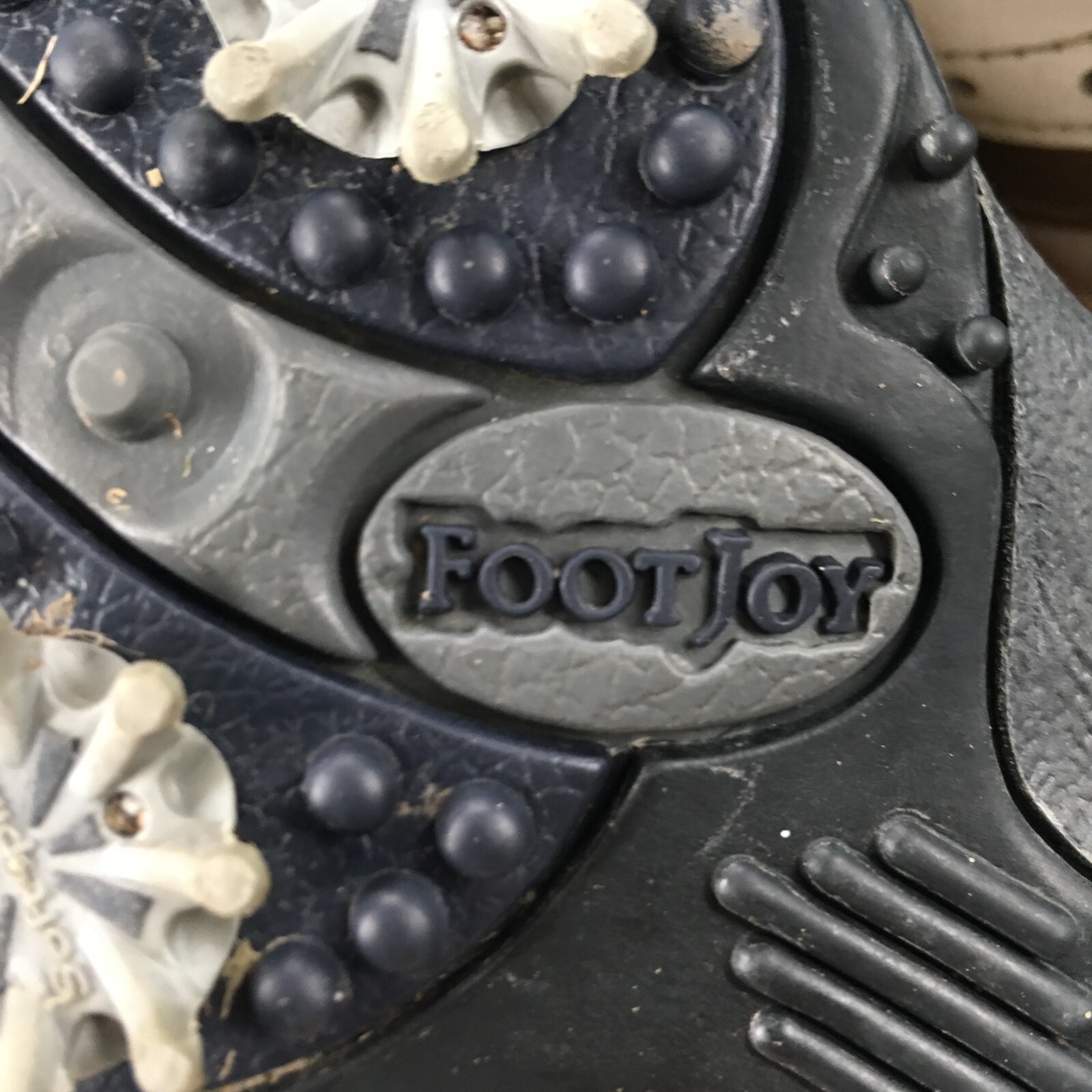 Footjoy Shoes Womens 7 M Greenjoys Golf Cleats Sneakers White Lace Up Low 48762