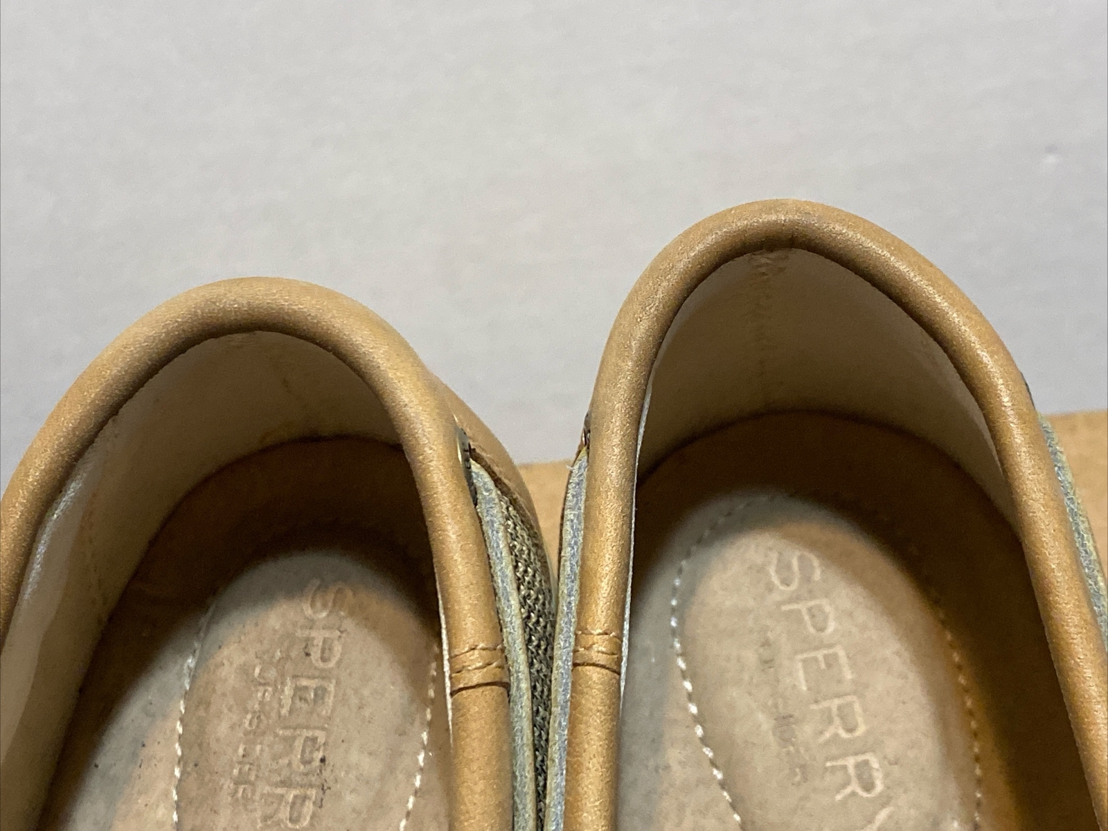 SPERRY Top Sider Women’s KOIFISH Linen Oats Boat Shoes STS95589 Sz 10 M