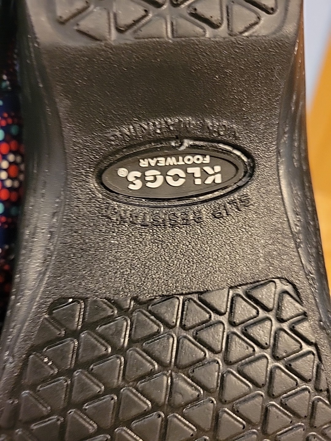 Klogs Mission Professional Womens Slip Resistant Work Clogs Size 7.5 Geometric