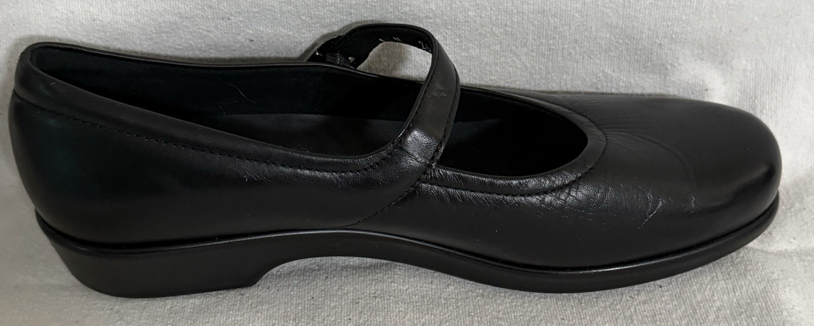 SAS Maria Women’s Black Leather Mary Jane Comfort Shoes Size 10 Tripad USA Made