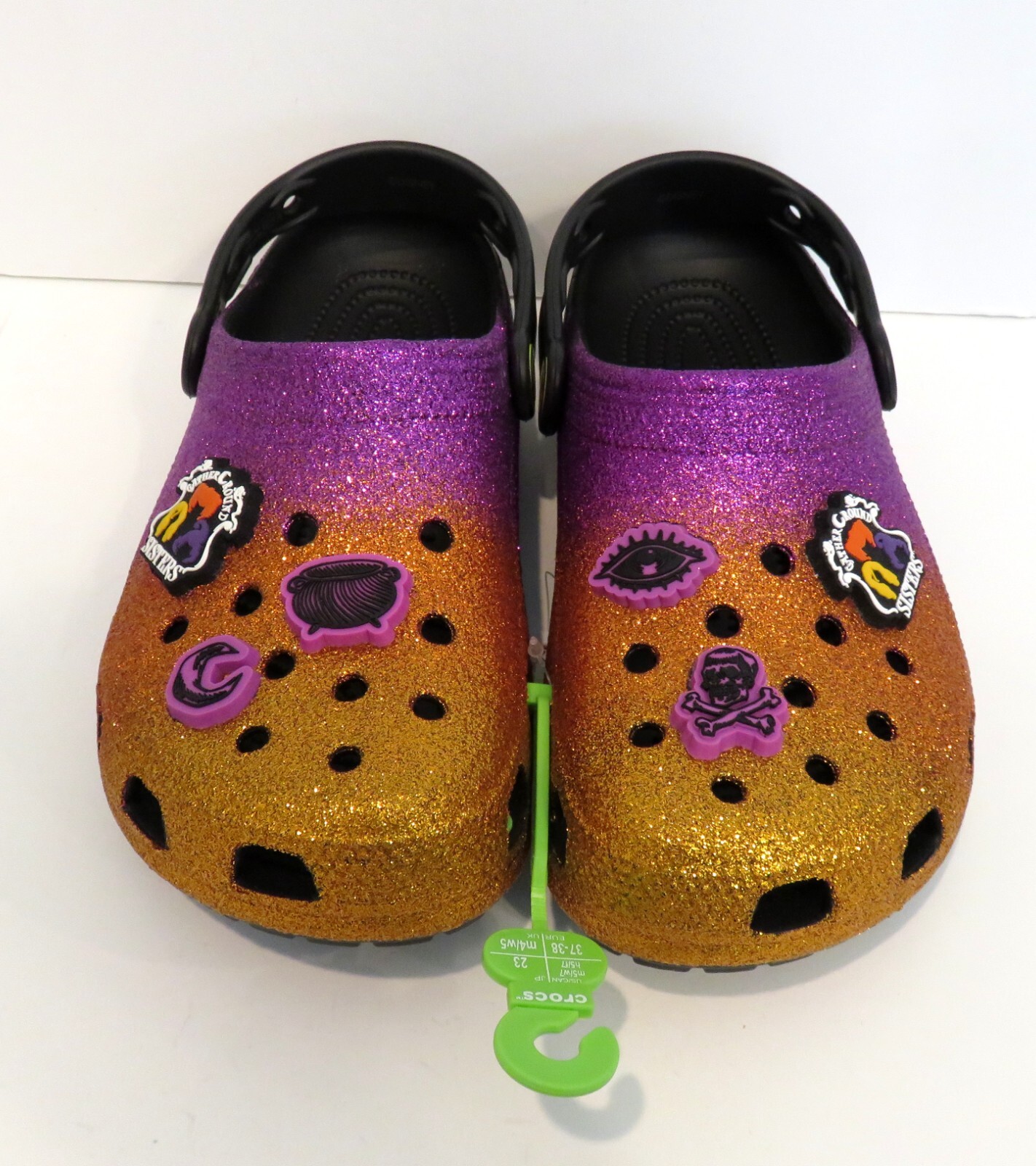 Disney Parks Halloween Hocus Pocus Crocs Sz US M 6 W 8 NWT NEW