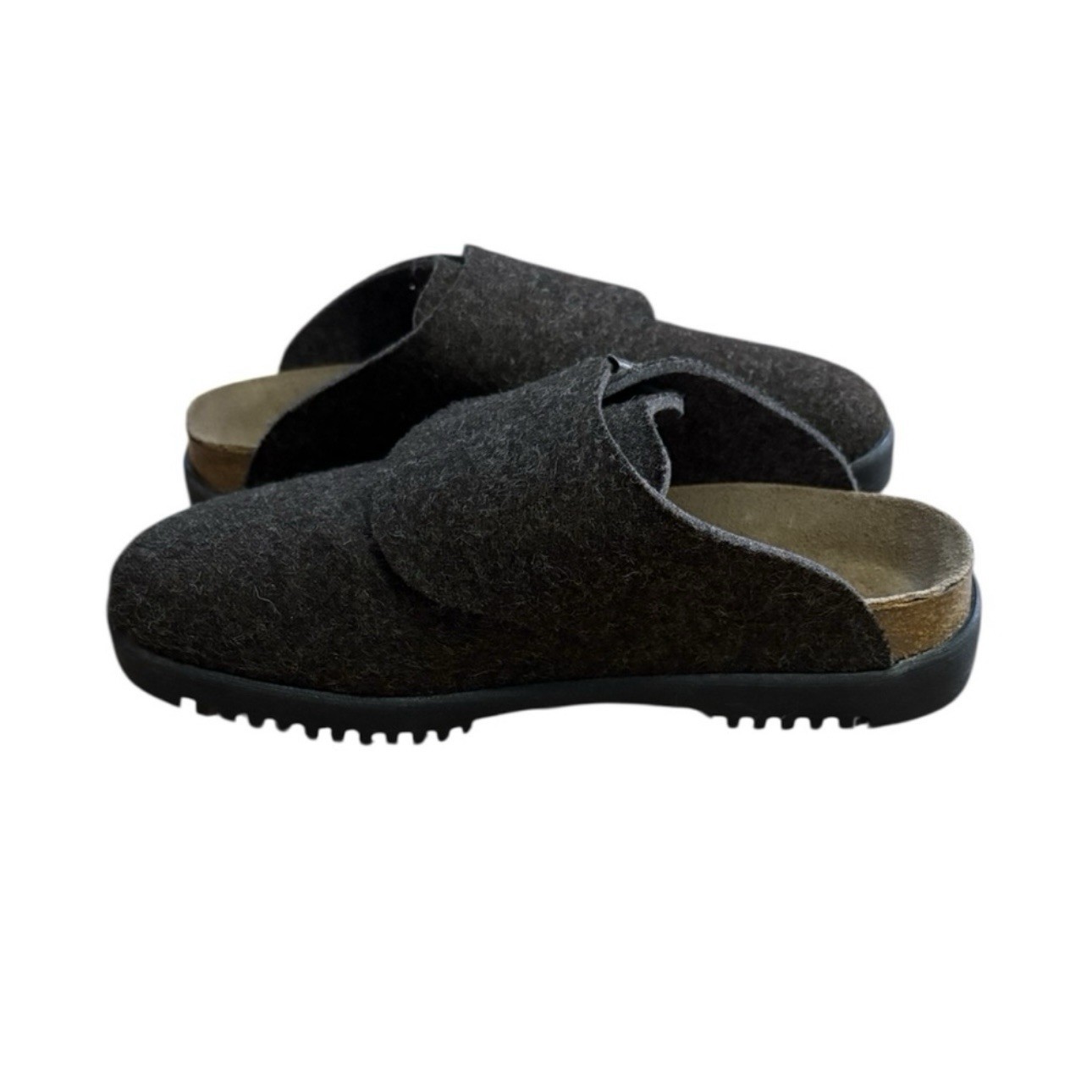 Birkenstock Boston Betula brown wool felt clogs Women’s Size 8