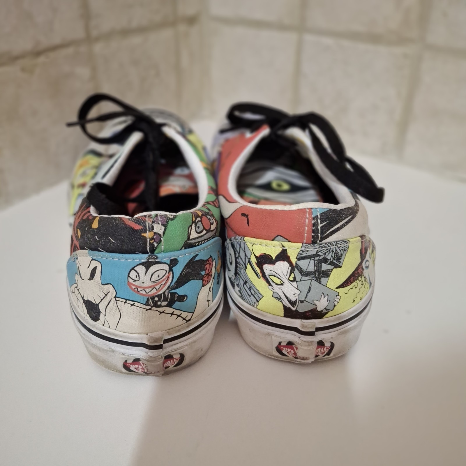 VANS Disney Nightmare Before Christmas Halloweentown Sneaker Shoes Womens 8.5