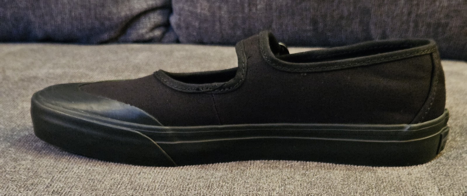 ​Vans Mary Jane Black Canvas Shoes Women’s 8 Men’s 6.5 VN000CRR6BT Triple Black