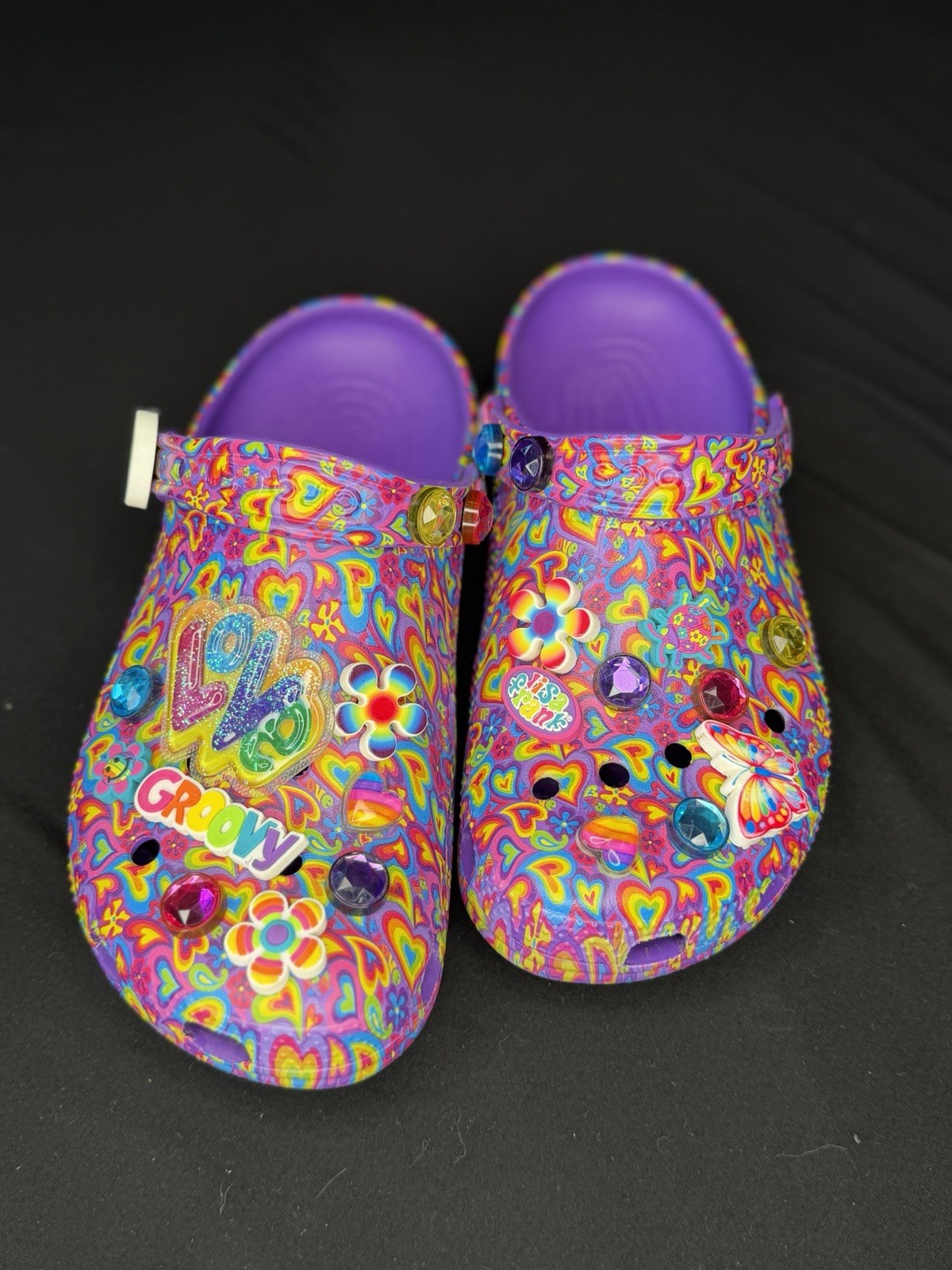 Lisa Frank x Crocs Classic Clogs Men’s 7 / Women’s 9