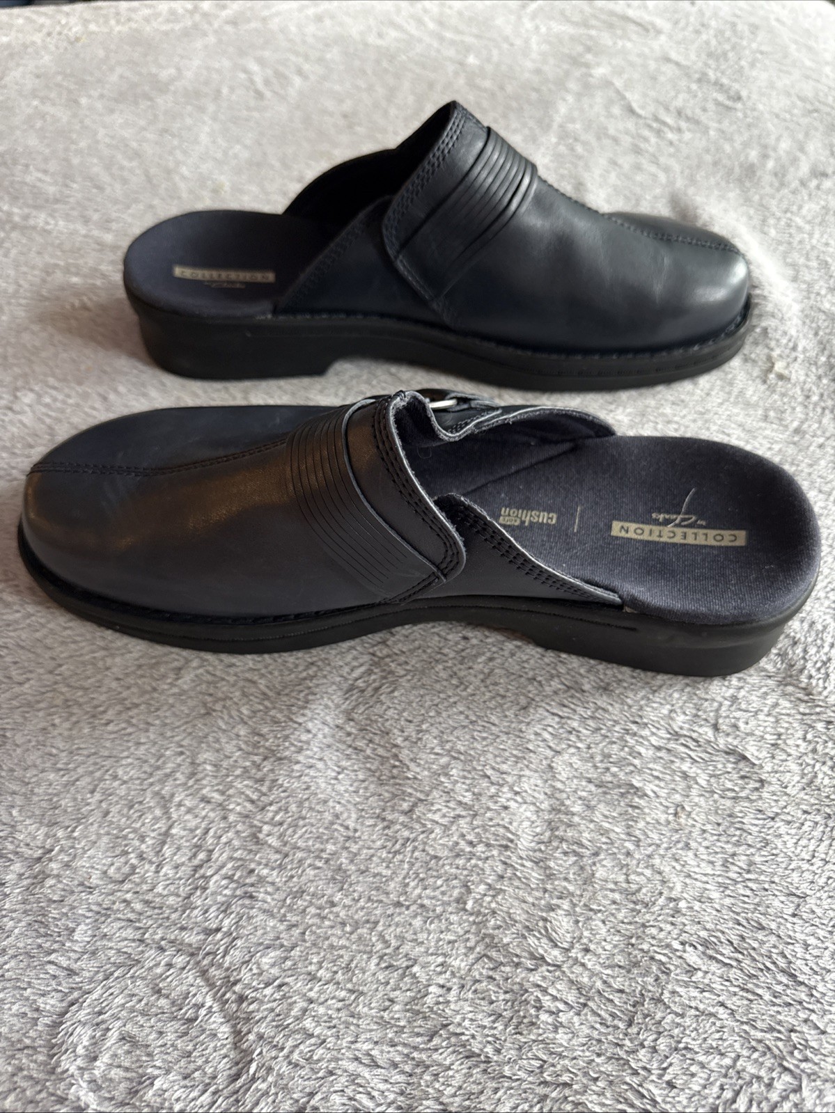 Clark’s Collection Soft Cushion Black Slip On Women’s Size 5.5