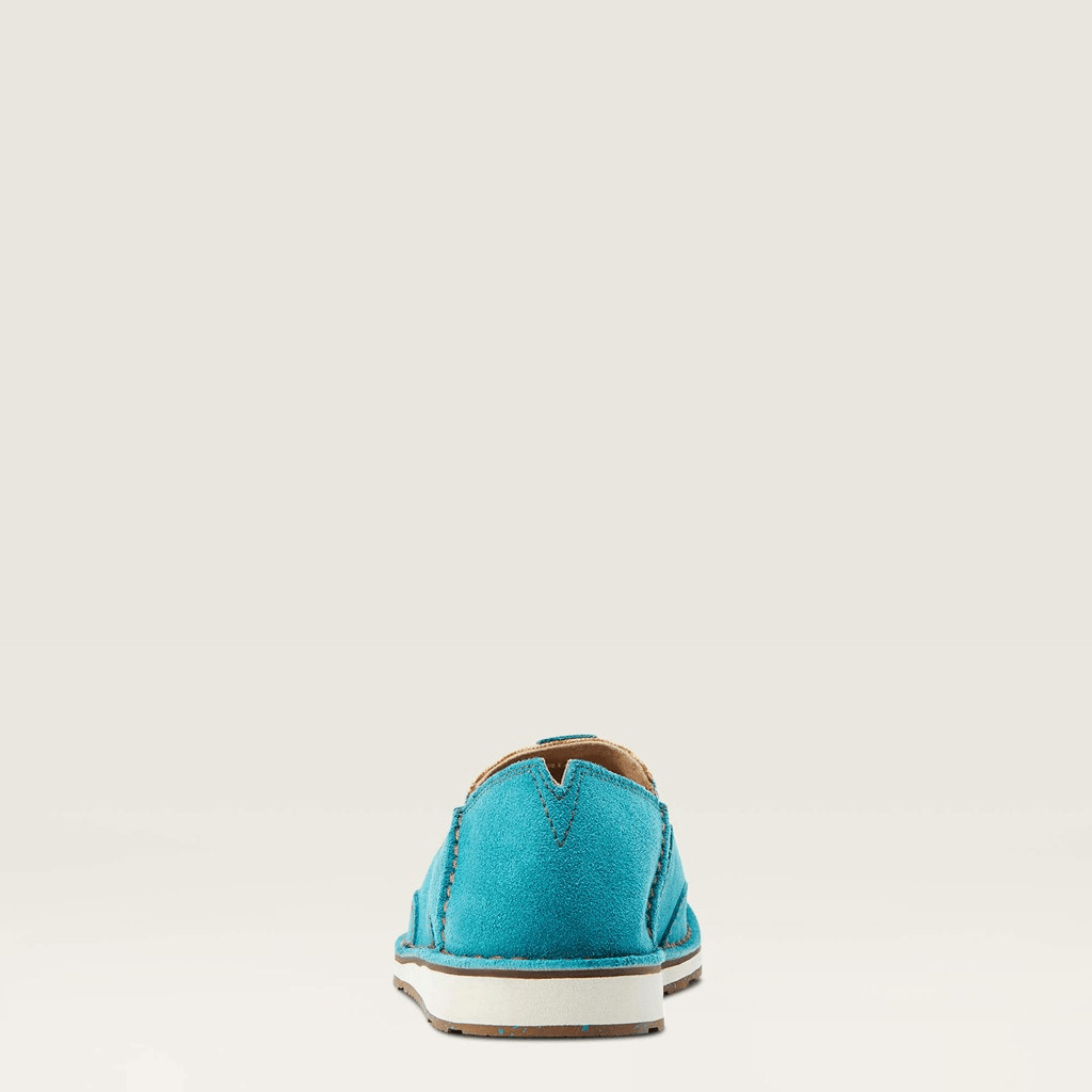 Ariat Cruisers Teal Suede western Slip On Shoes Women’s 8 NEW