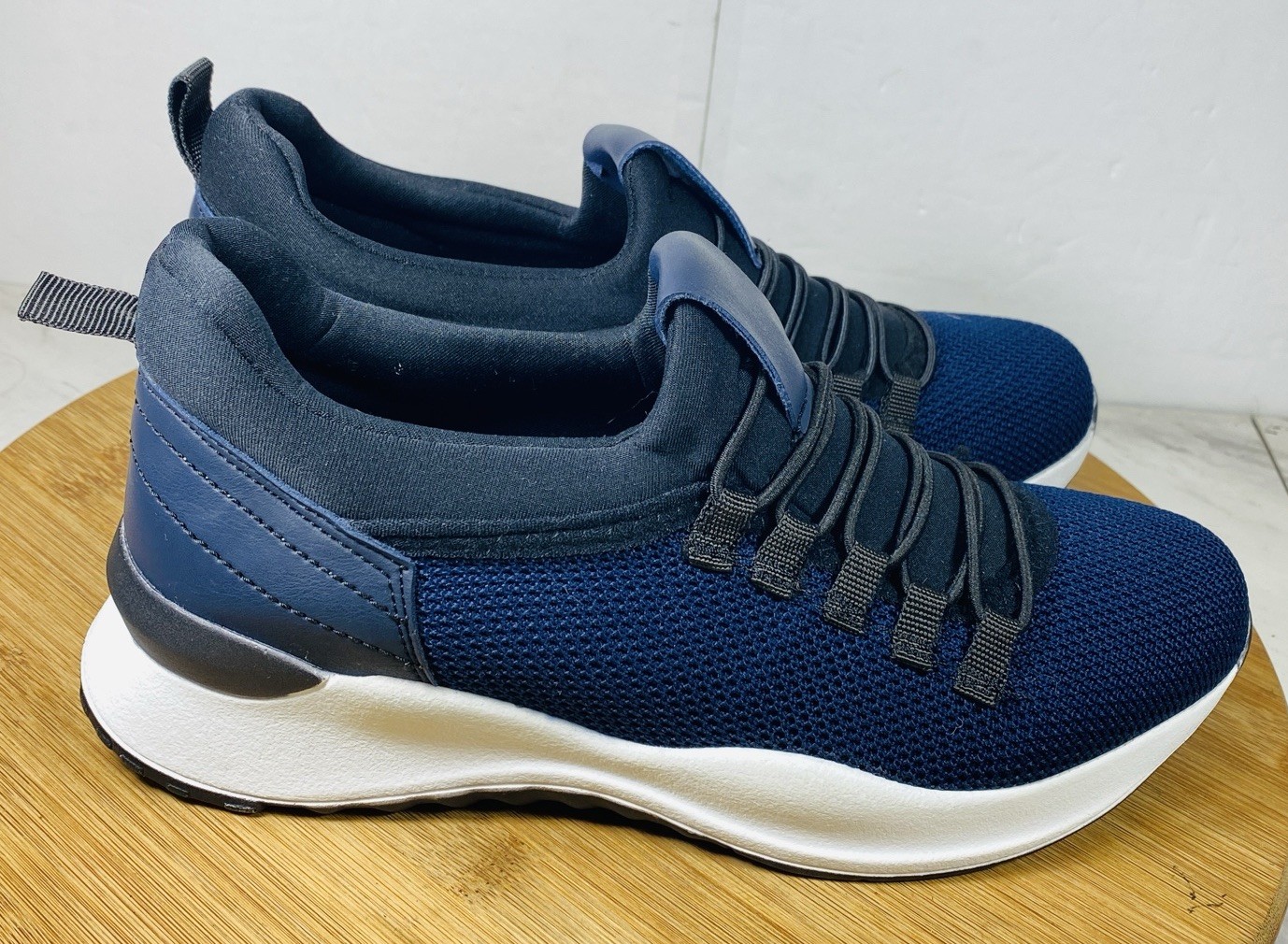 AYAKDAS Women Comfort Shoes Size 6.5 Navy
