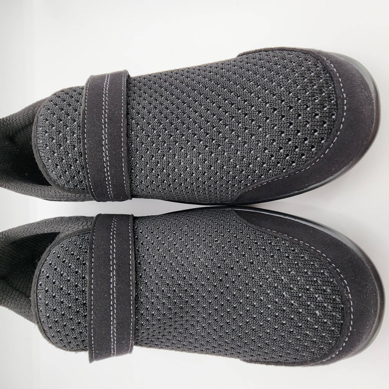 Orthofeet 823 Quincy Shoes Womens 10.5 B Medium Black Loafers NO INSOLES READ