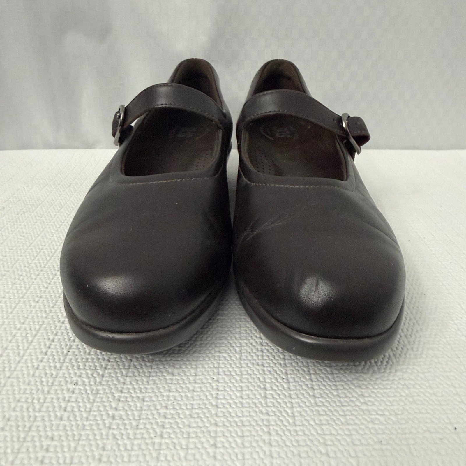 SAS Maria Shoes Womens Size 10 Narrow Dark Brown Mary Jane Comfort