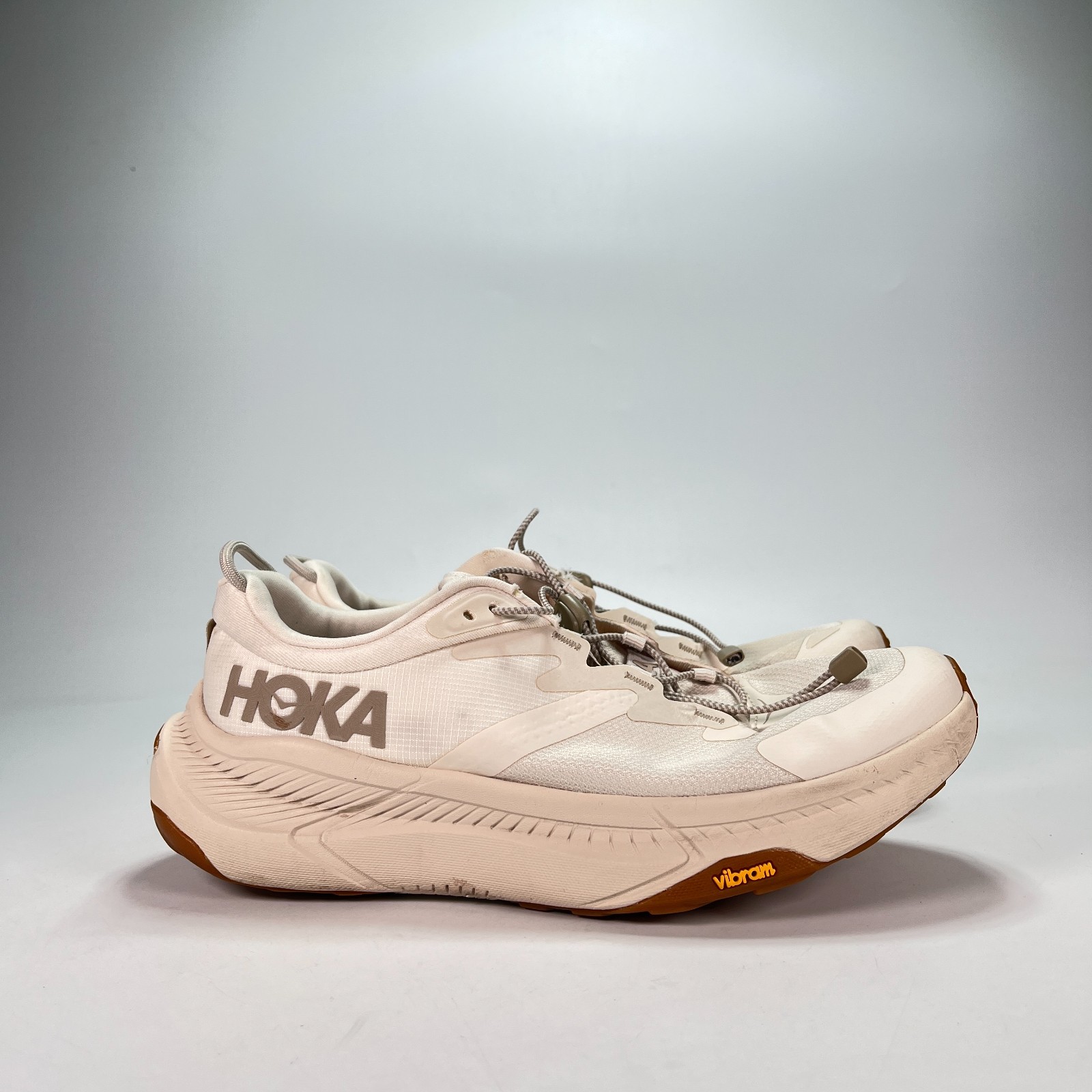 HOKA One One Transport Eggnog Eggnog Casual Walking Sneakers Shoes Womens Size 9