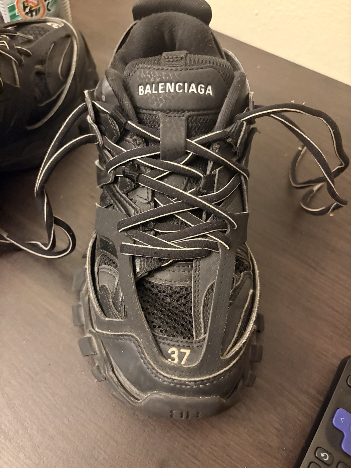 Balenciaga Led Track Runners (Black) Size 37
