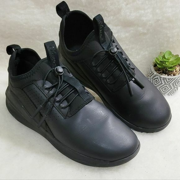 Clove Black All Black Option Healthcare Comfort Nursing Unisex Sneakers W11.5