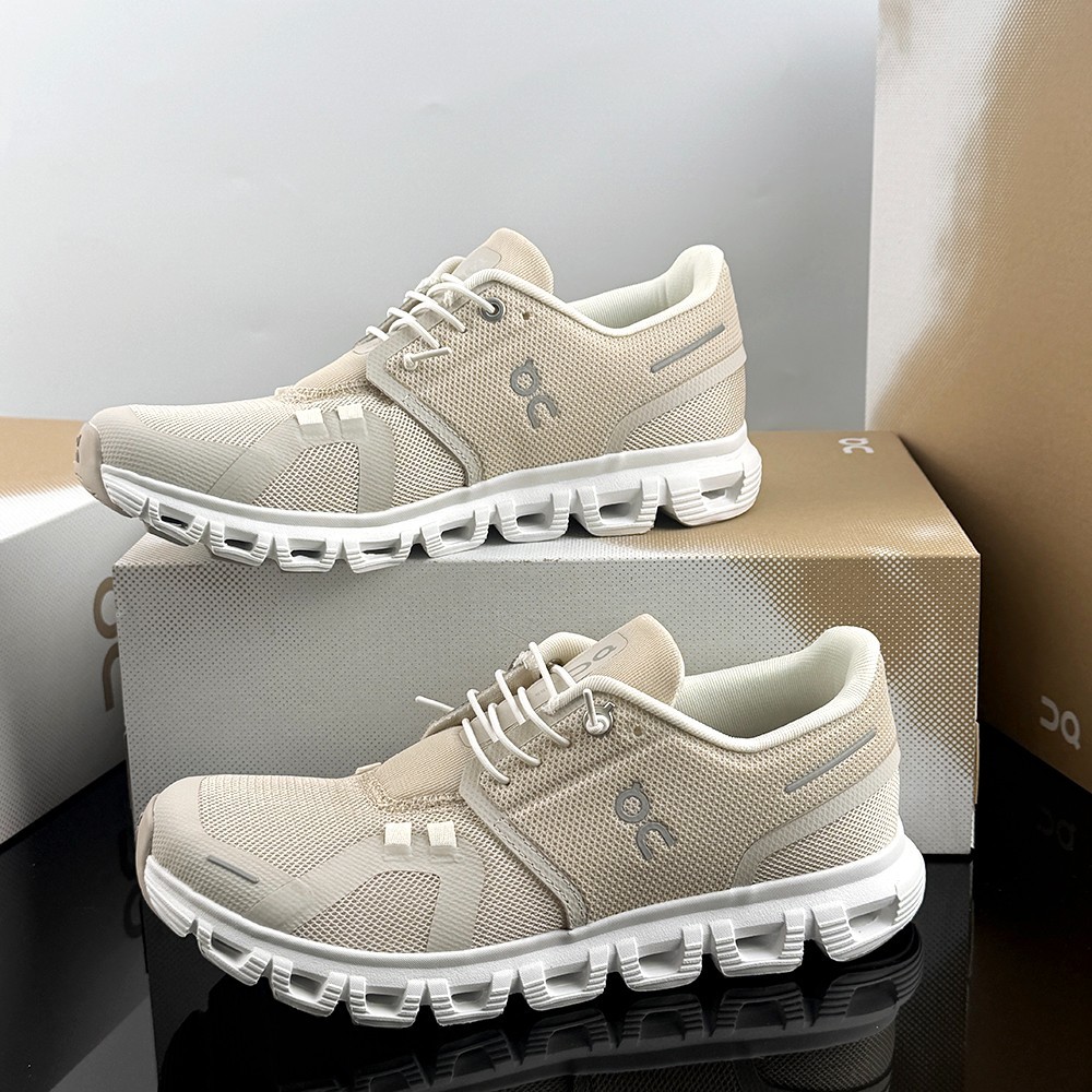 ON Cloud 6 Women’s Running Shoes Pearl/White US Sizes 6-9.5 Sneakers