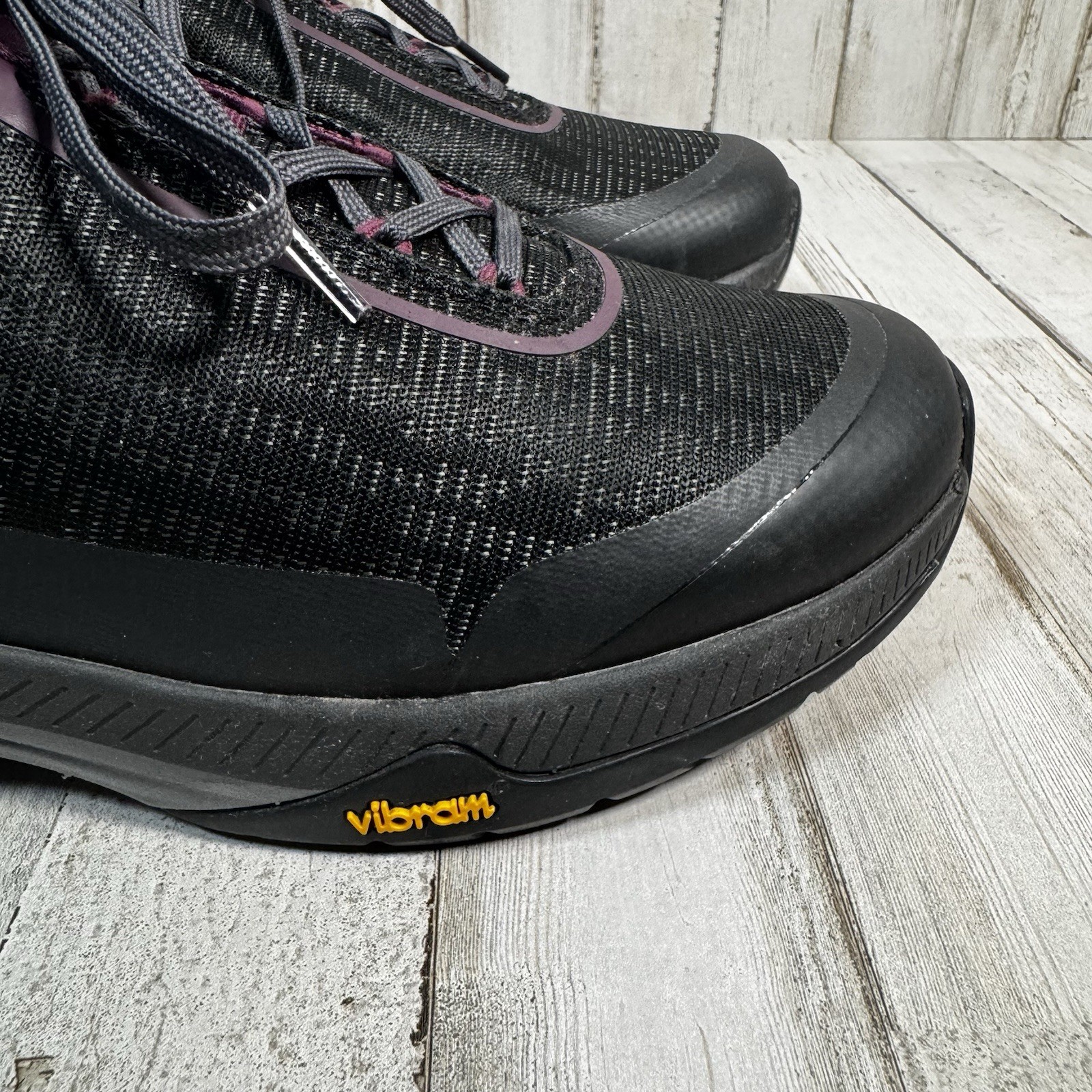 Dansko Womens Makayla Waterproof Hiking Sneakers Shoes Size 39 Black Purple