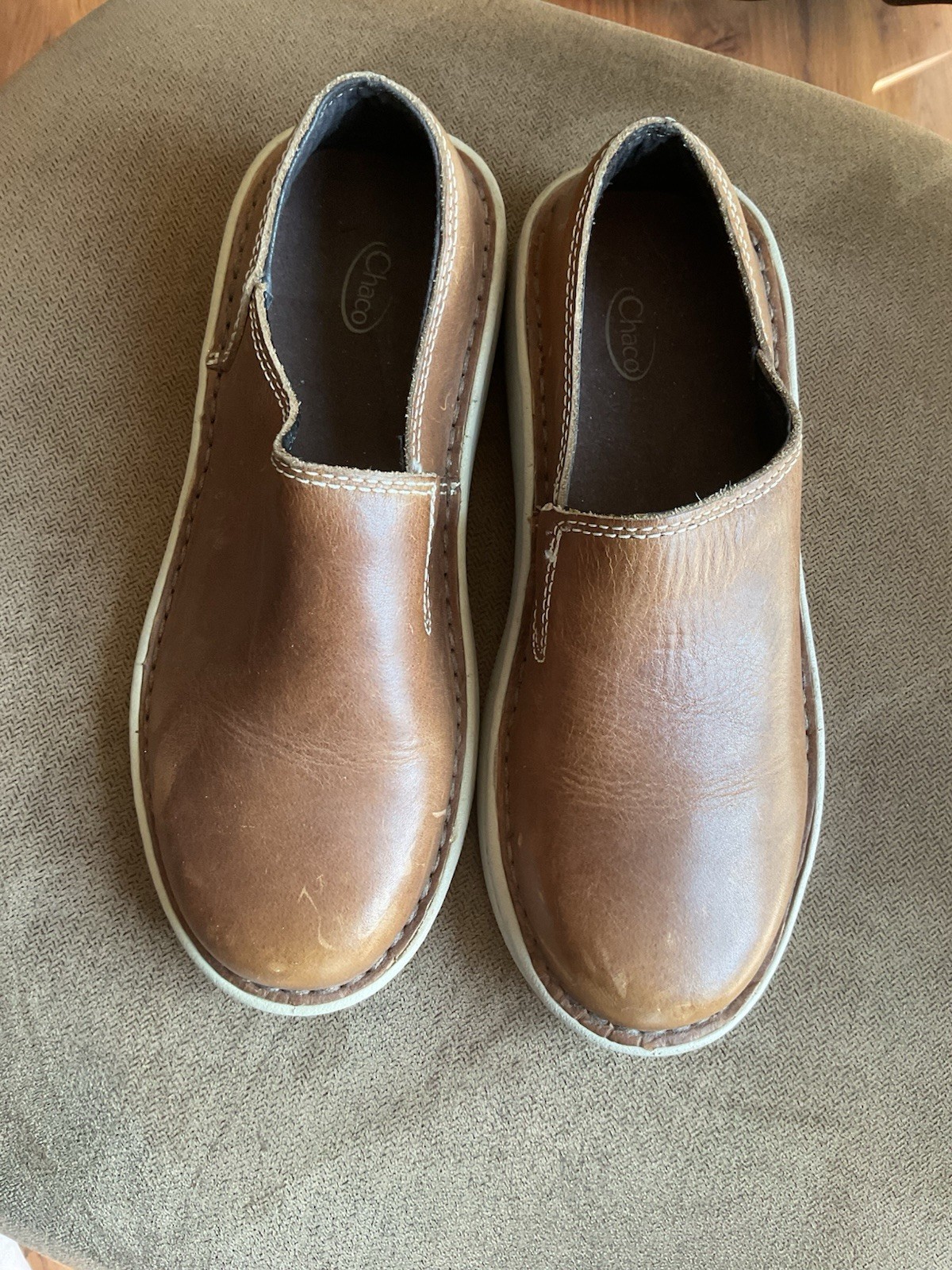 Chaco Womens Zaagh Vibram Gunnison Slip On Clogs Shoes Size 6 Shiitake Brown