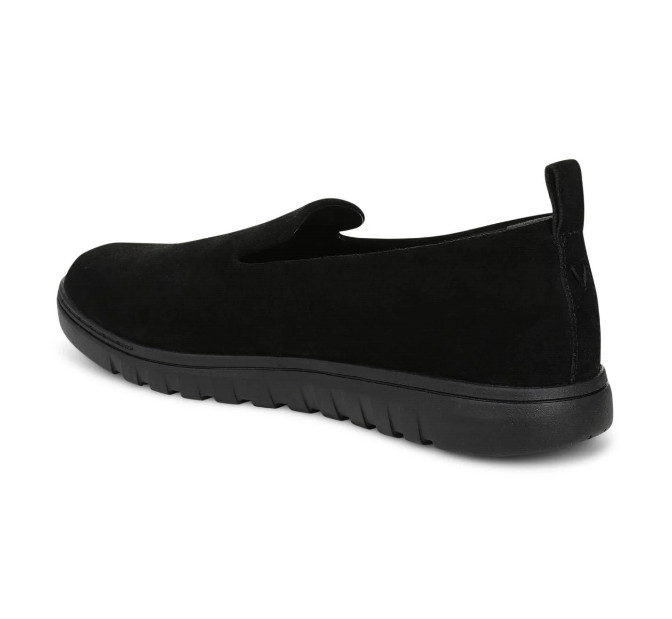 VIONIC Uptown Willa Slip On Sneaker Black Suede NEW