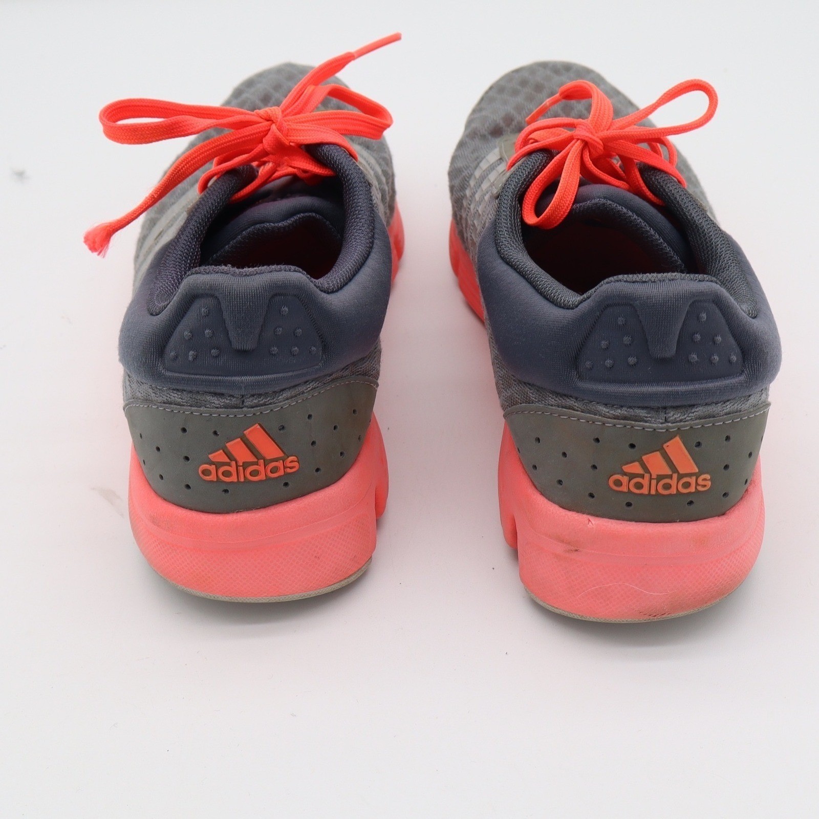 Adidas Climacool Women Running Shoes Grey Orange Pink G97196 Low Top Sneakers 10